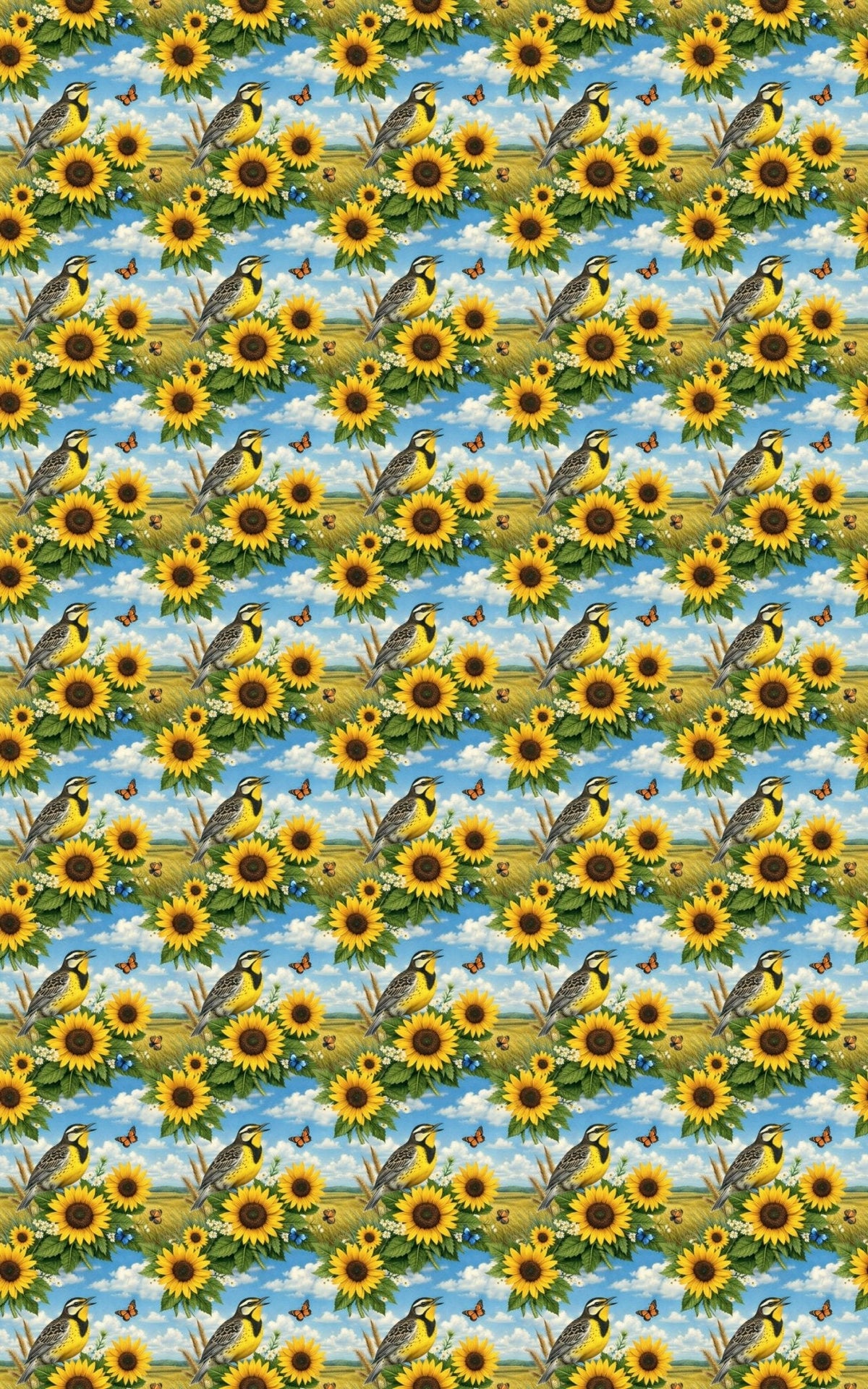 Kansas Flora & Fauna Wrapping Paper