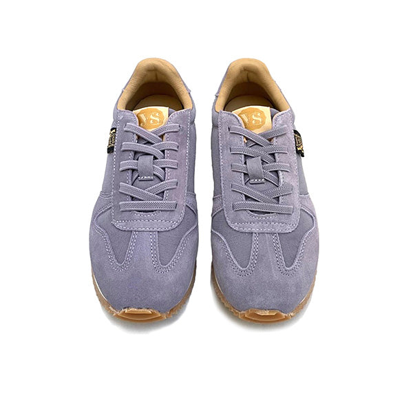 Keegan Kids Sneaker Lilac Textile and Suede