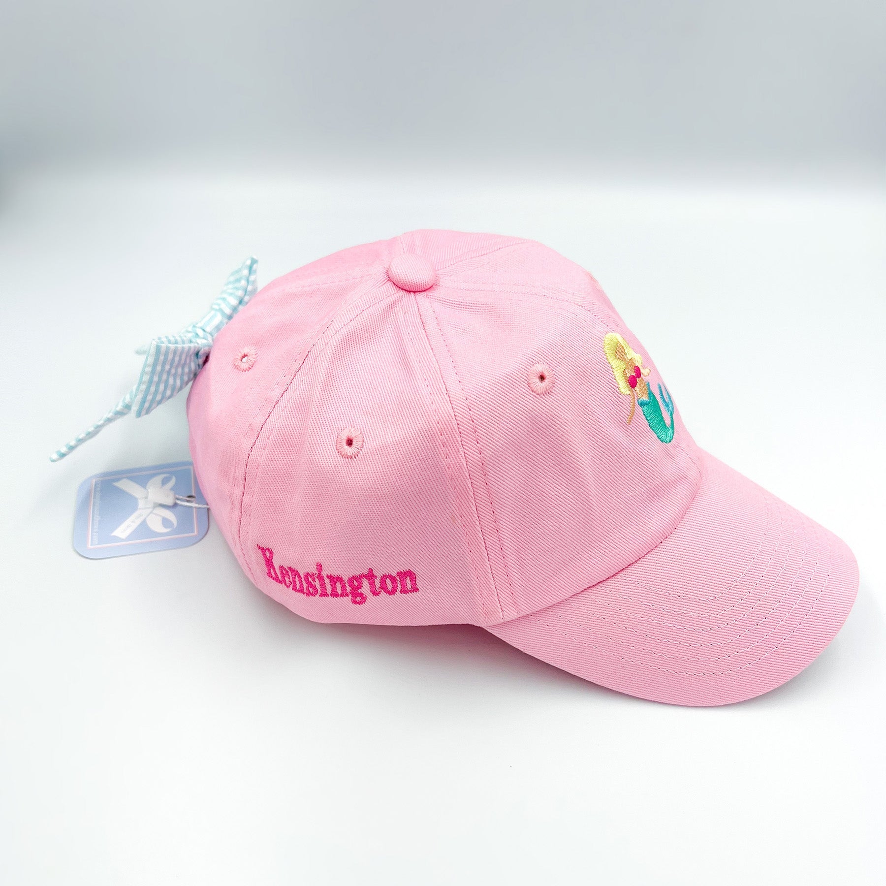 Mermaid Bow Baseball Hat (girls)