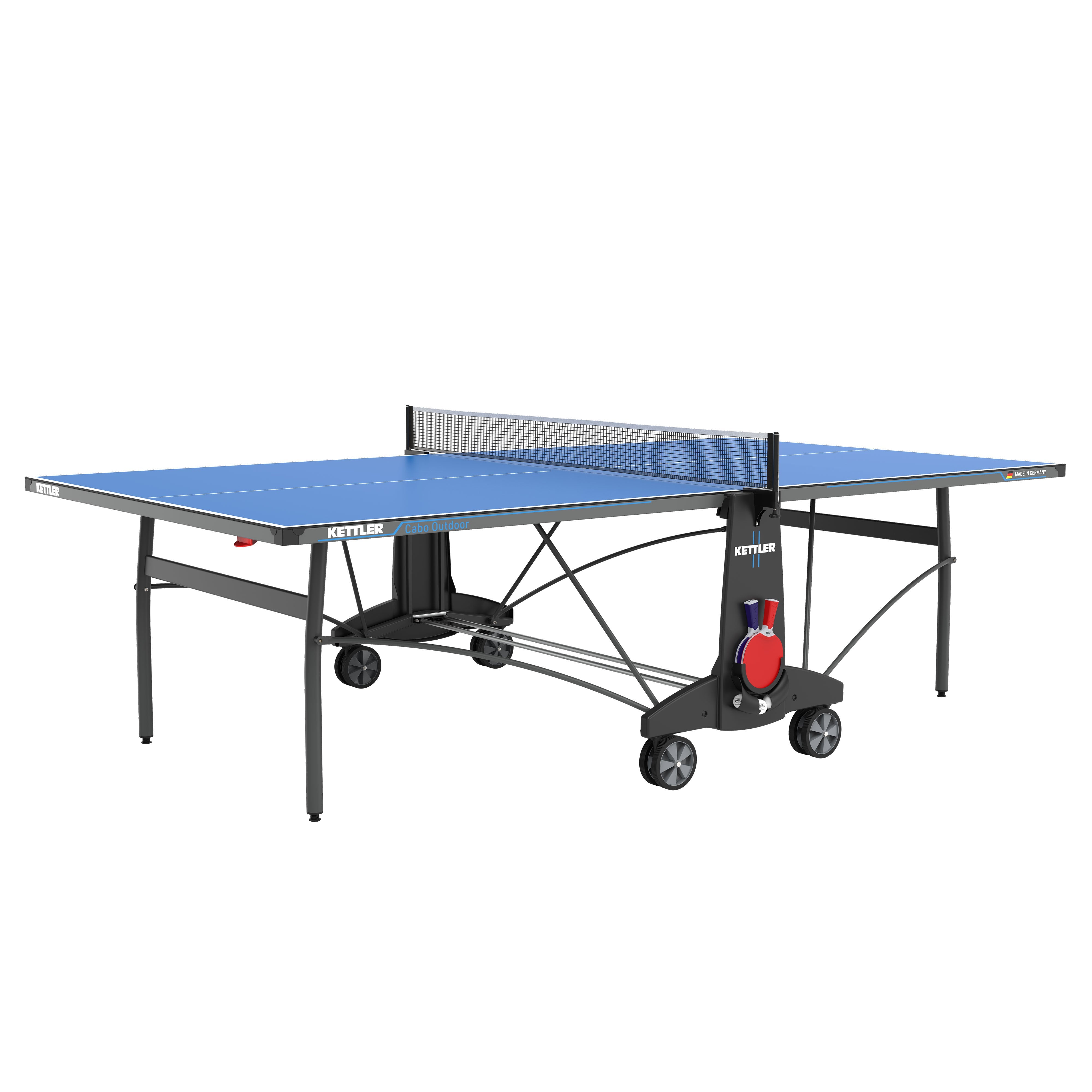 Cabo Outdoor Table Tennis Table 2-Player Bundle