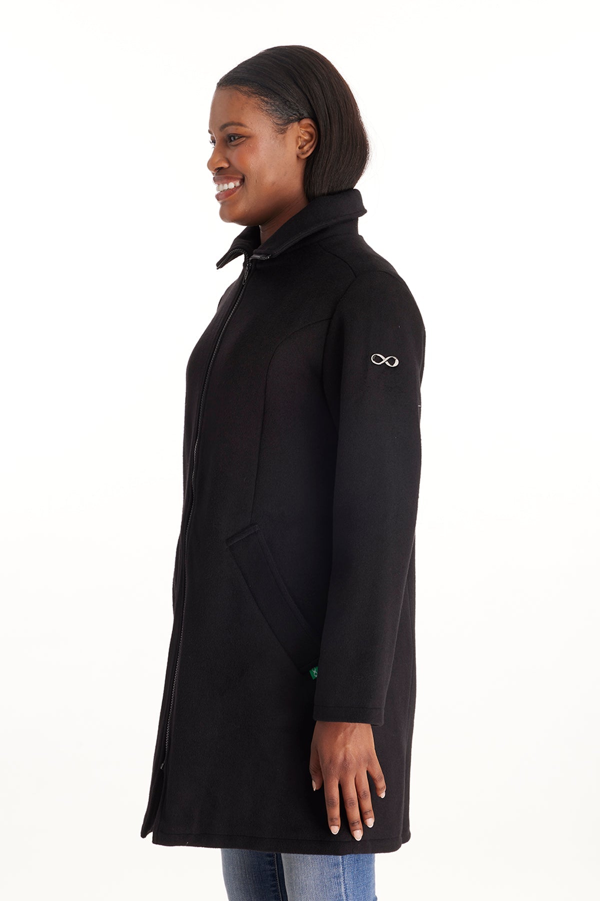 Khloe 3 In 1 Wool Maternity Coat Semi-fitted