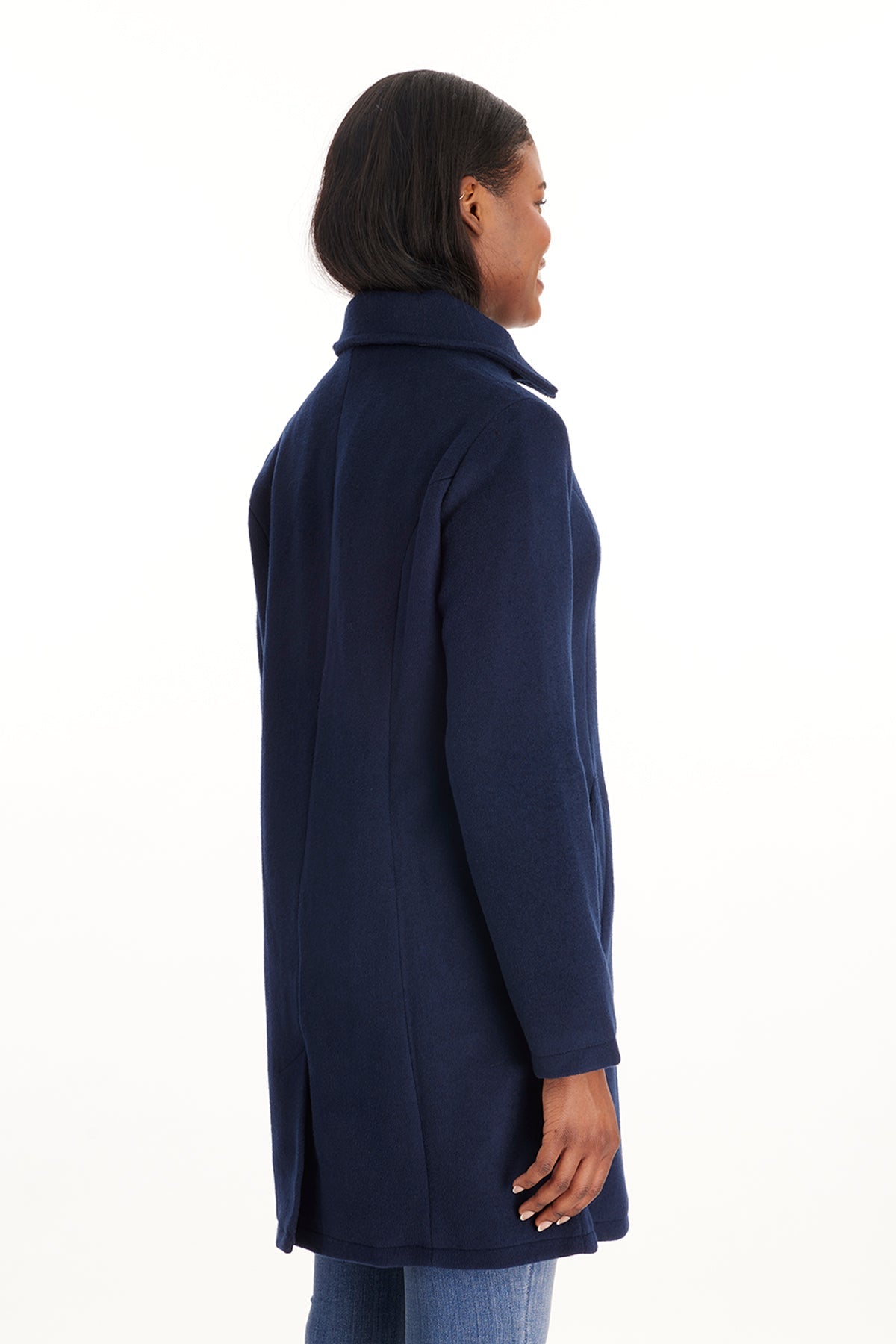 Khloe 3 In 1 Wool Maternity Coat Semi-fitted