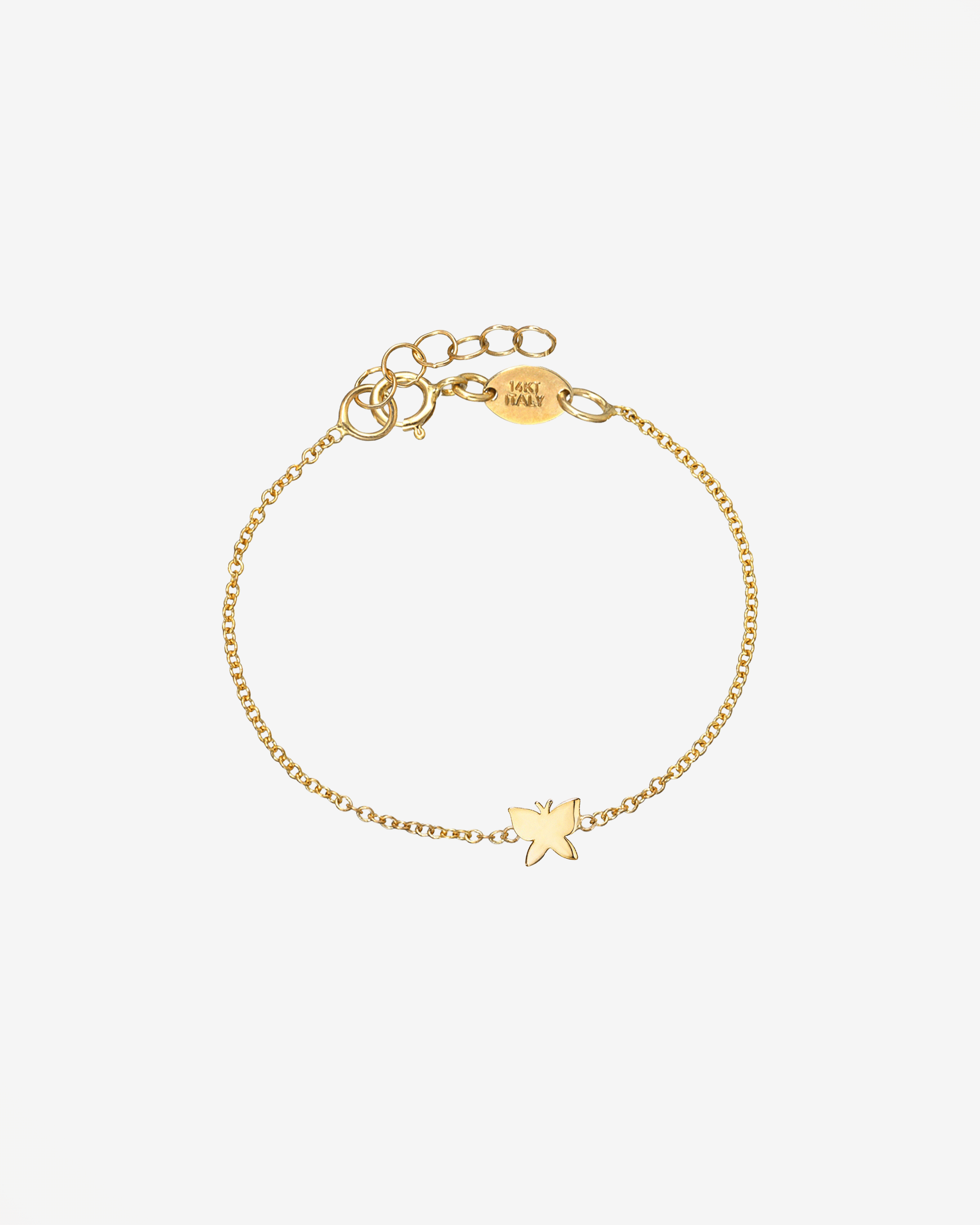 Kids 14k Gold Charm Bracelet