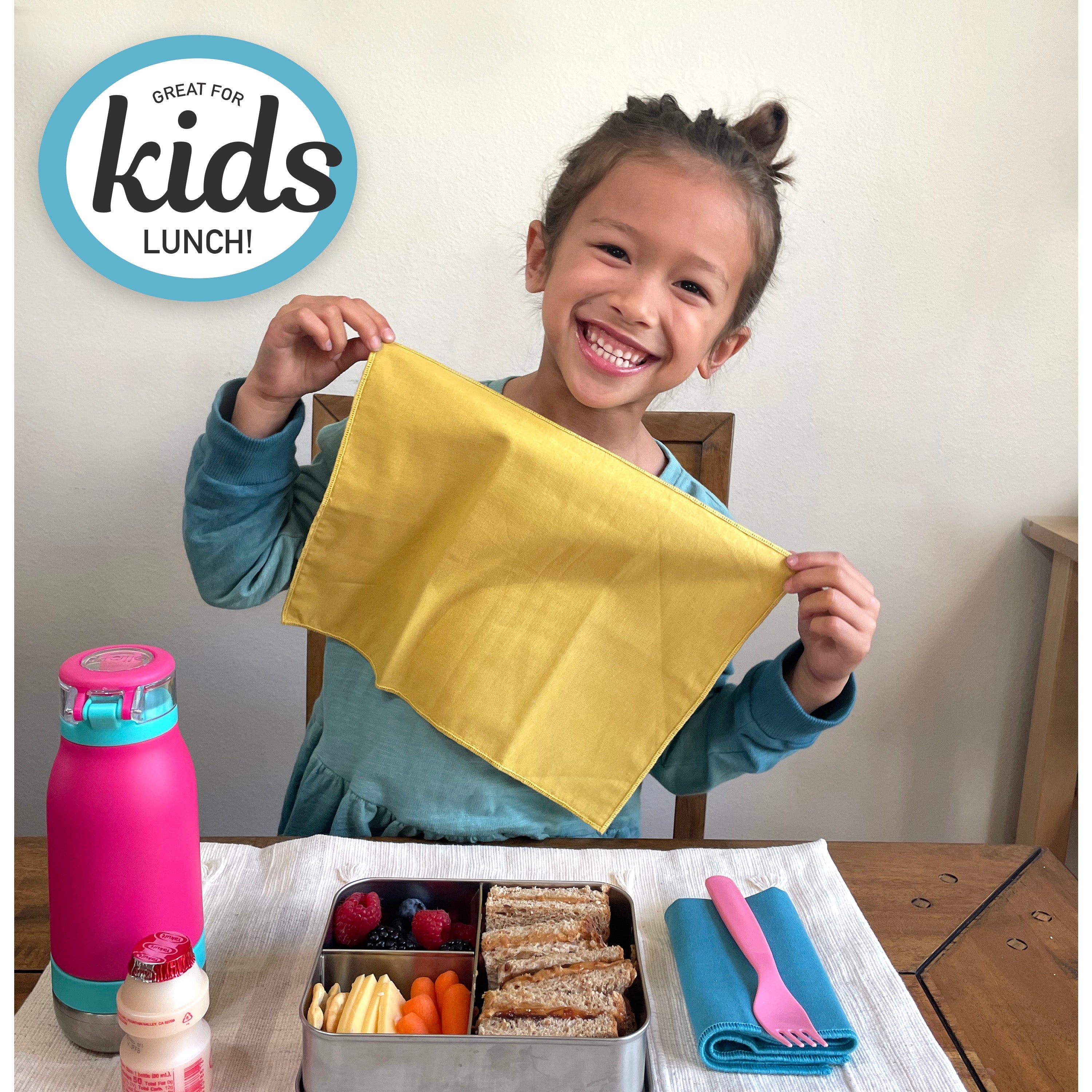 Organic Everyday Mini Napkins 12-pack – Autumn Set