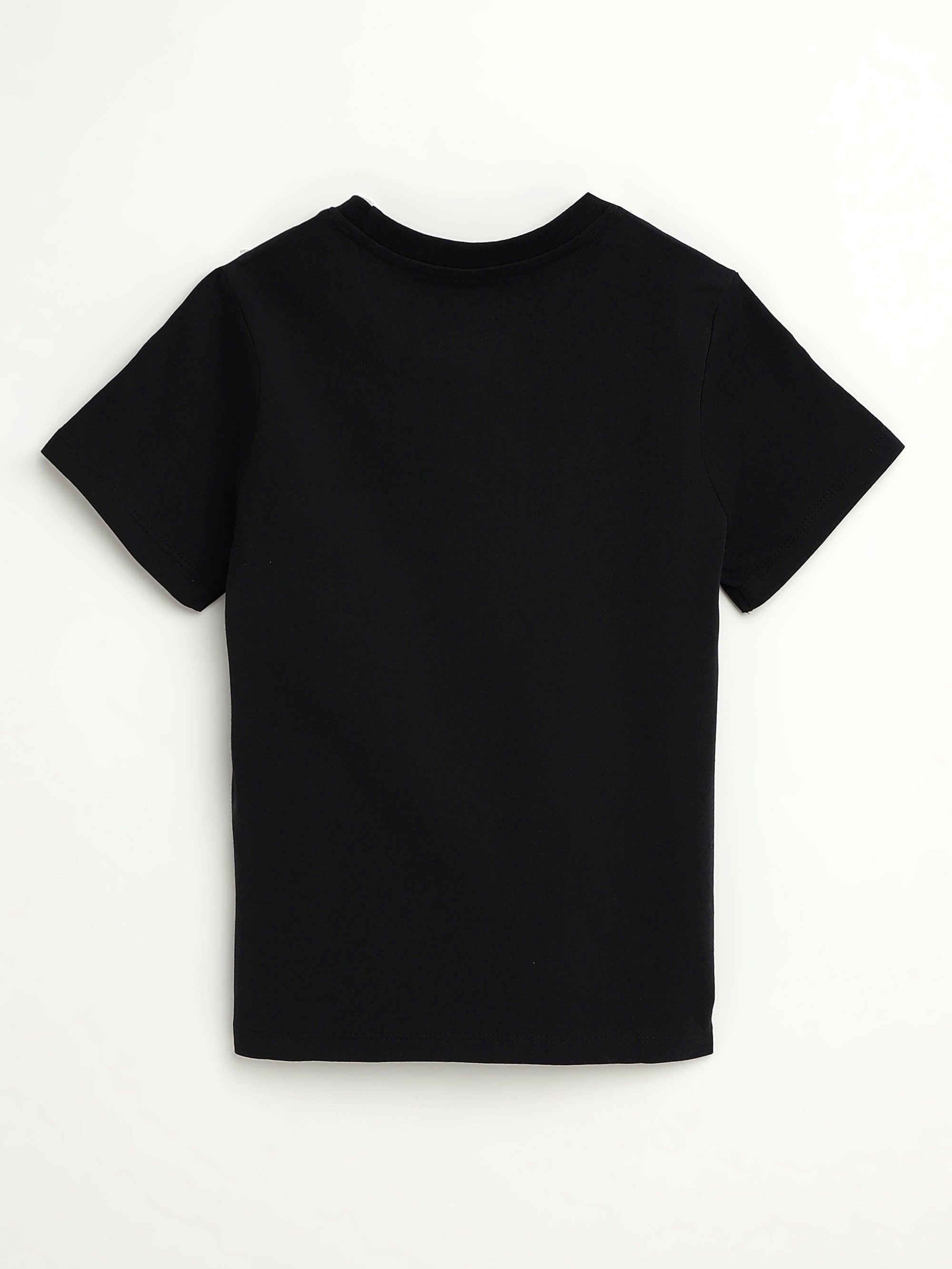 Black Prayer Pocket Short Sleeve T-shirt Cotton