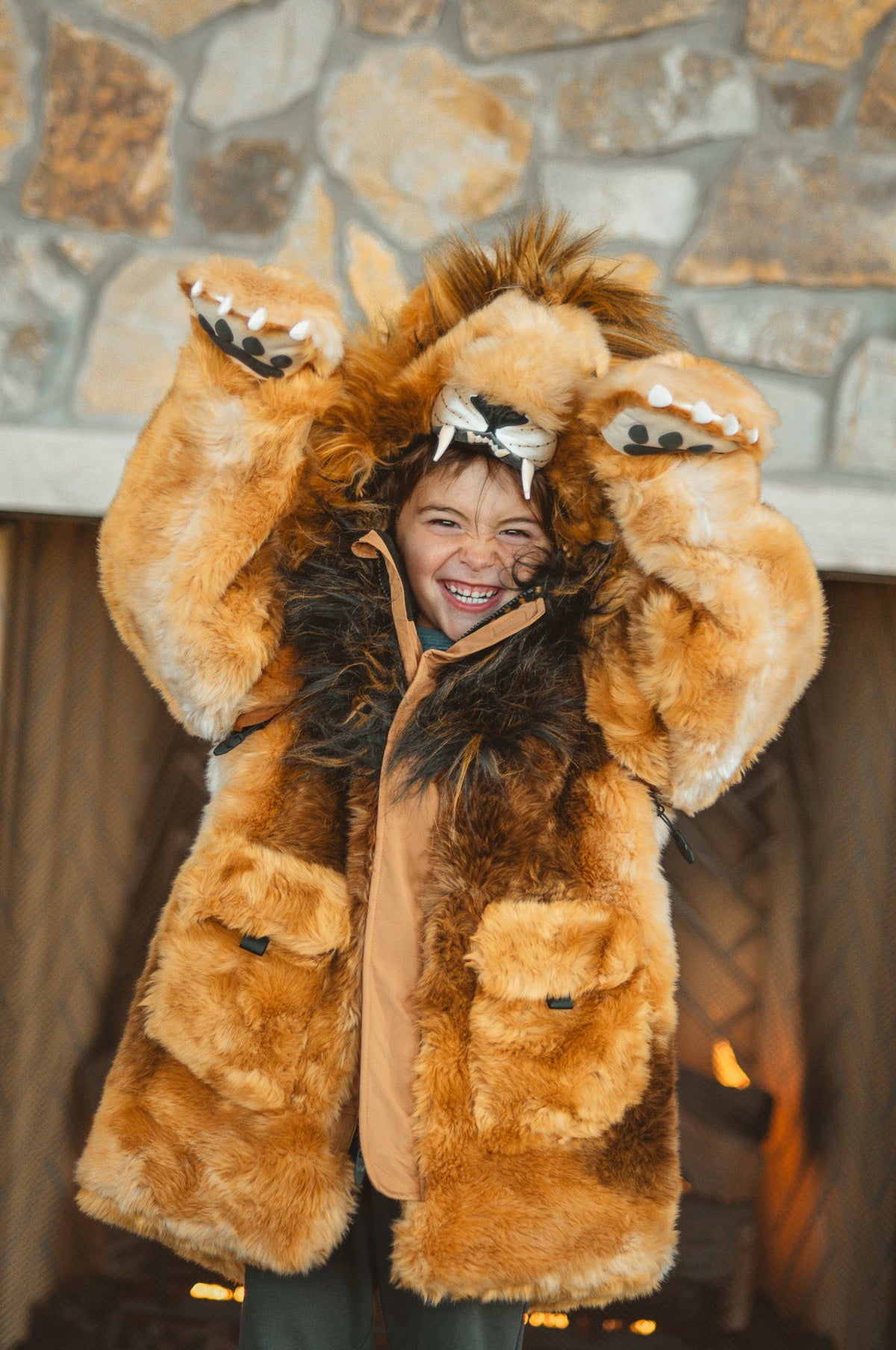 Kids' Lion Coat