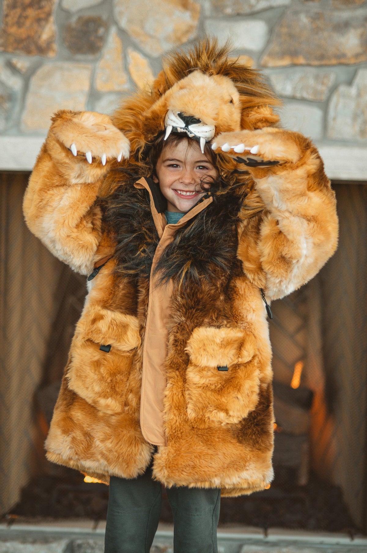Kids' Lion Coat