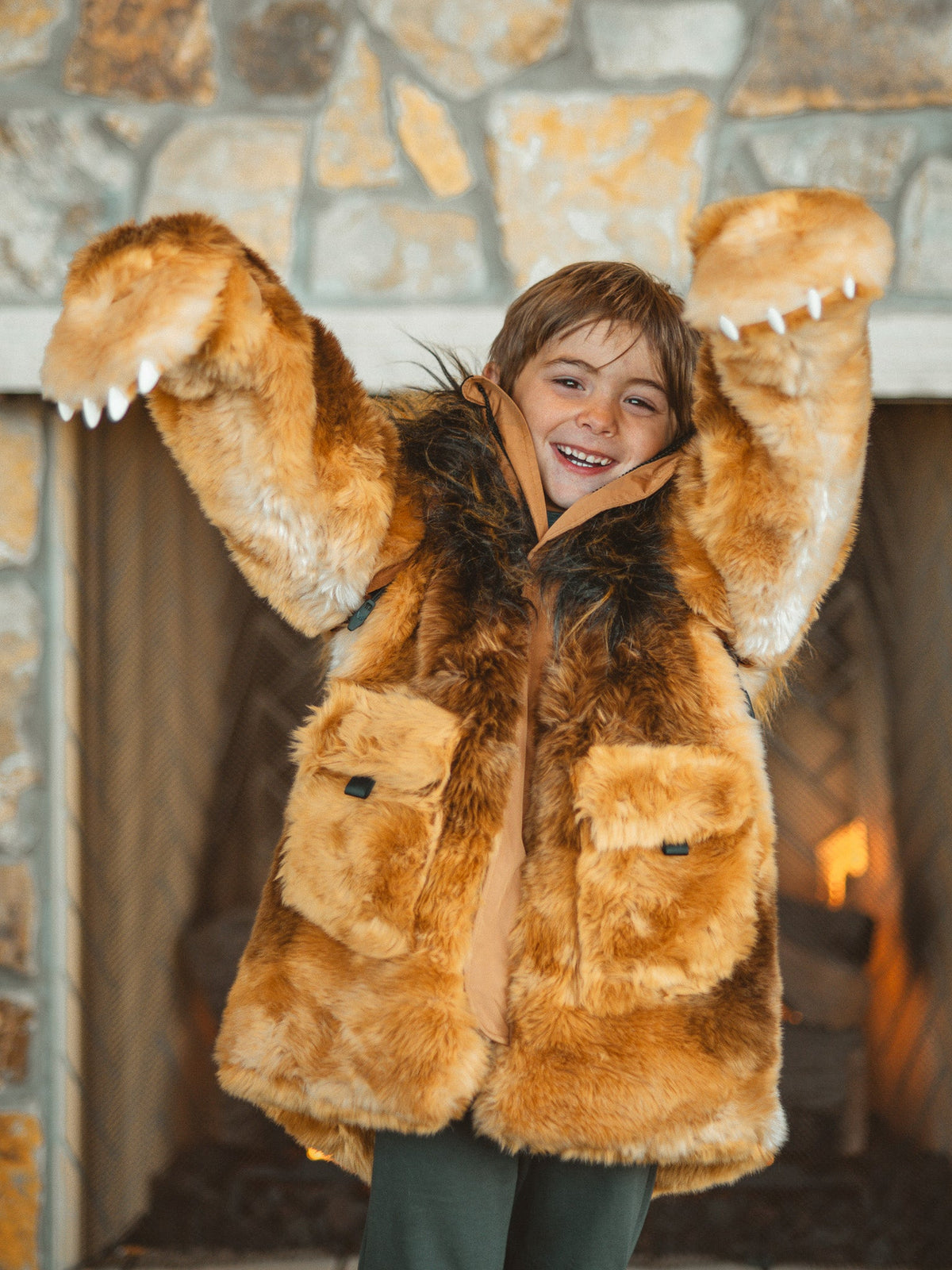 Kids' Lion Coat