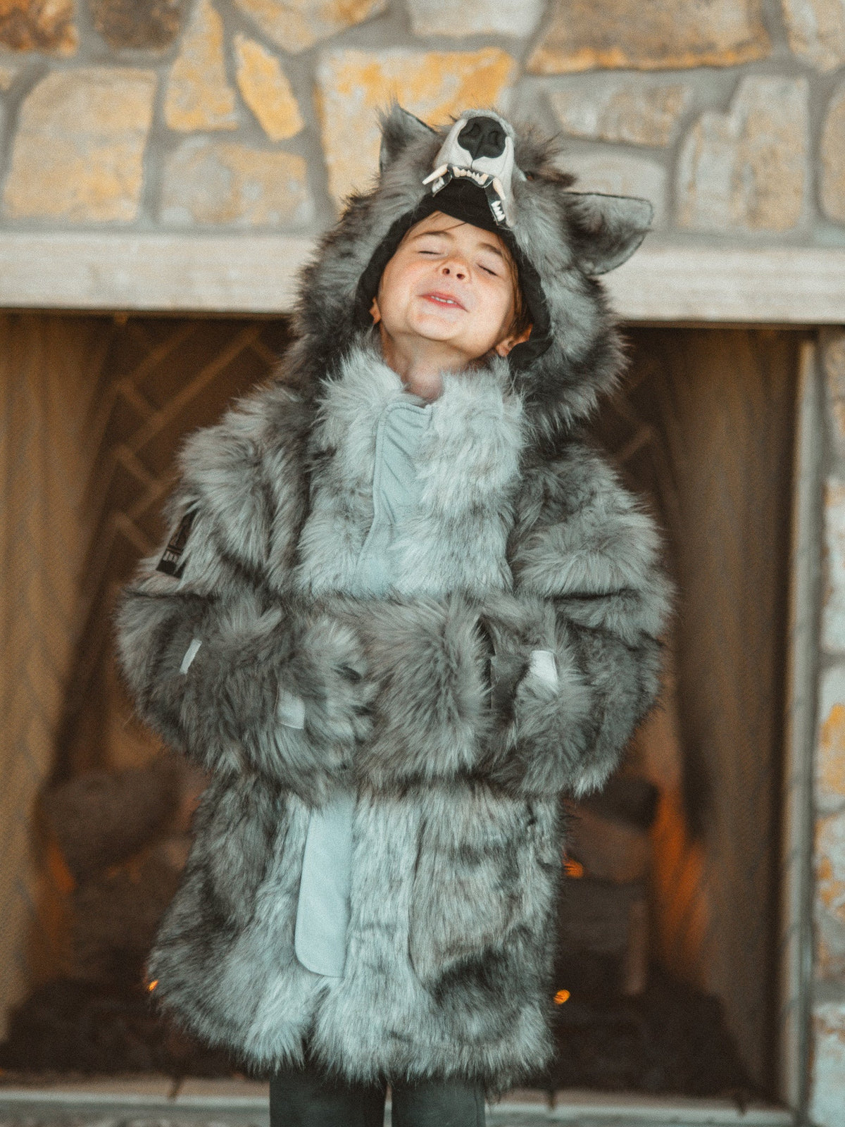 Kids' Timber Wolf Coat
