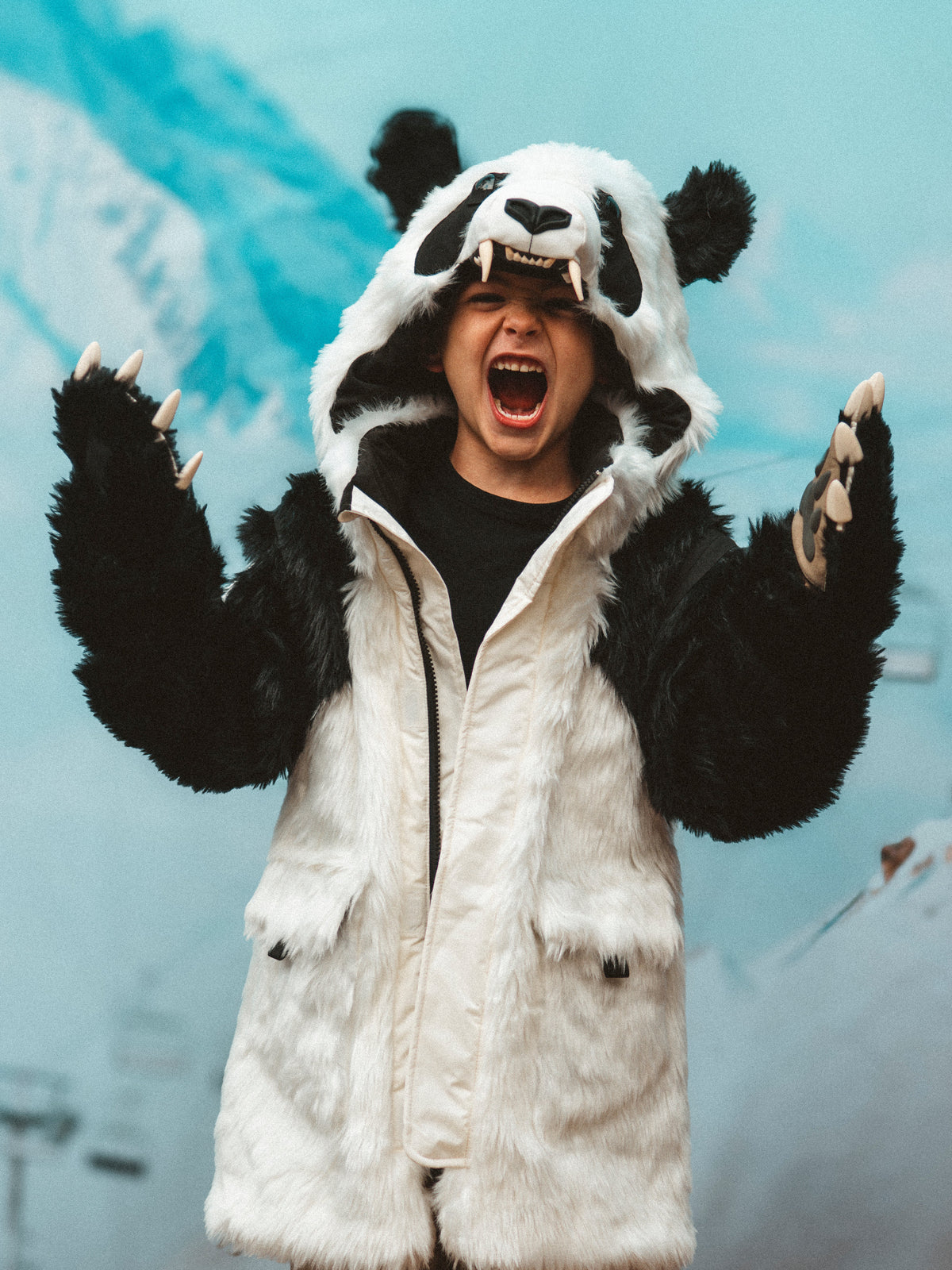 Kids' Panda Coat