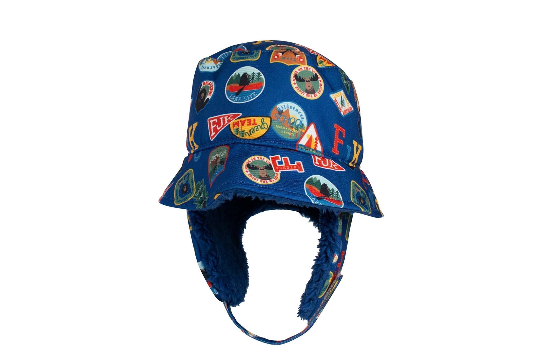 Toddler/kids Winter Bucket Hat - Patches