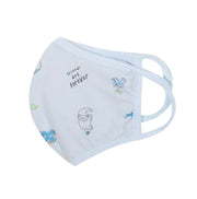 Organic Cotton Blue Toddler Face Masks