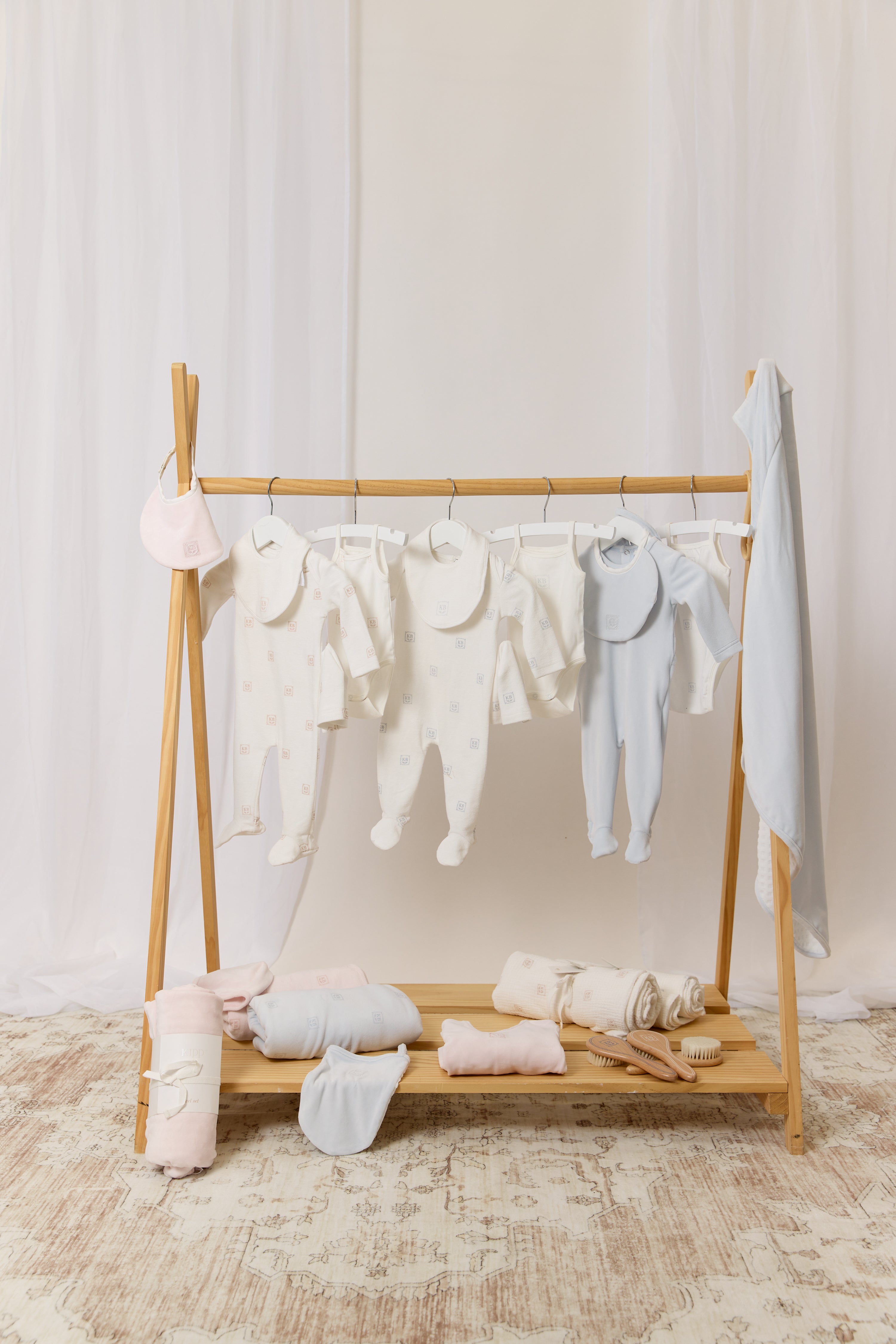 Kb Logo Footie - Blue
