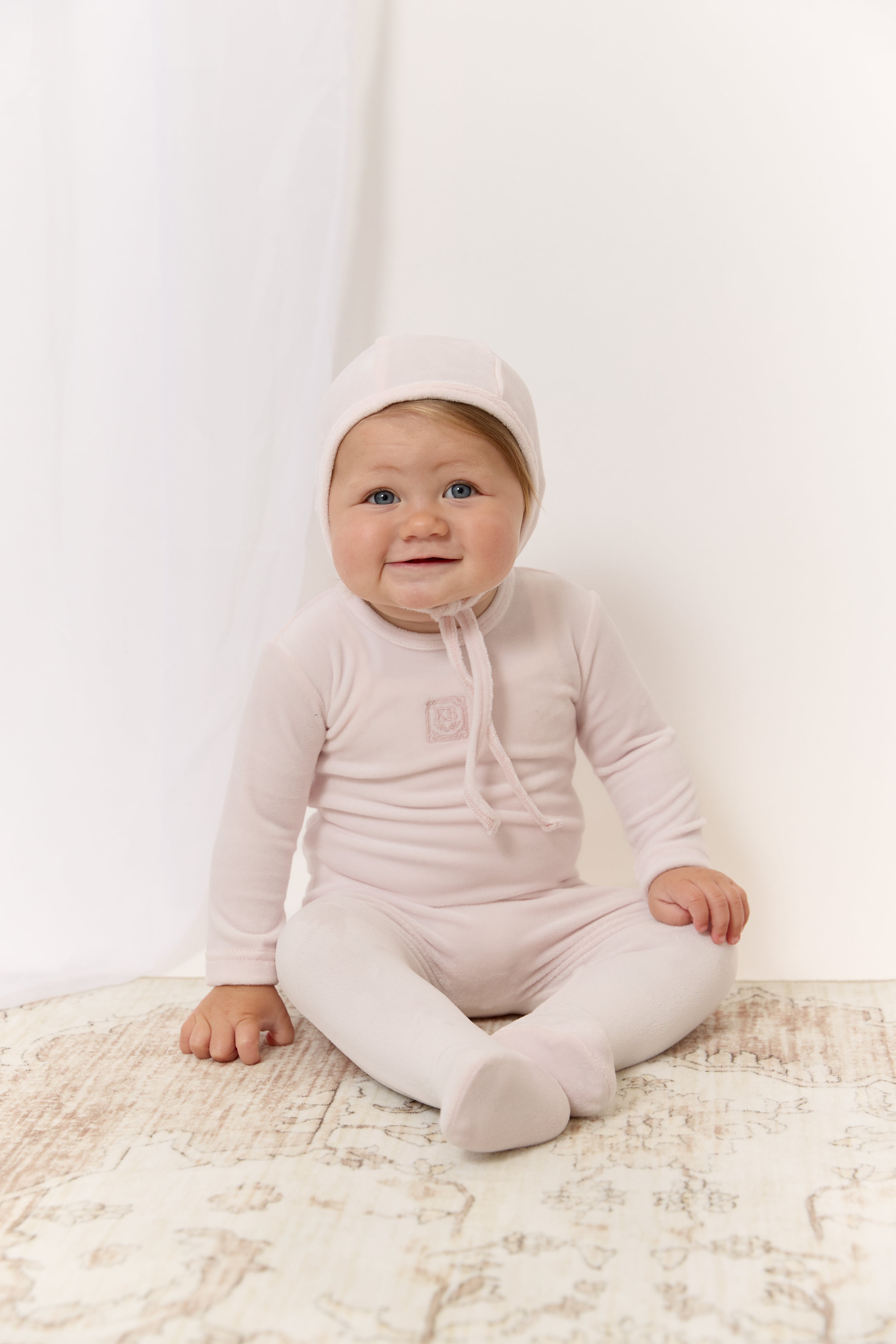 Kb Logo Footie - Pink