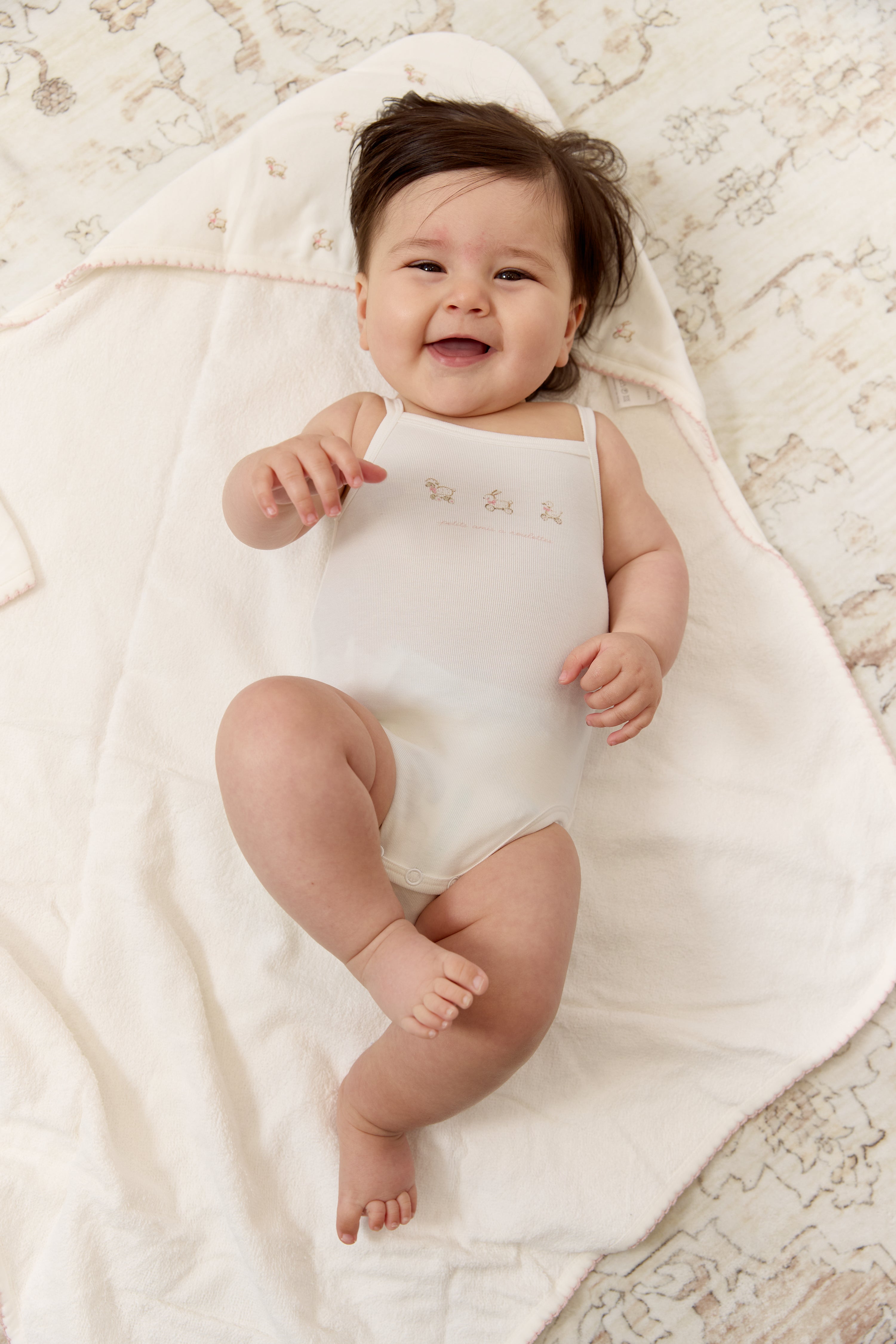 Petit Amis Onesie Set Of 2 - Pink