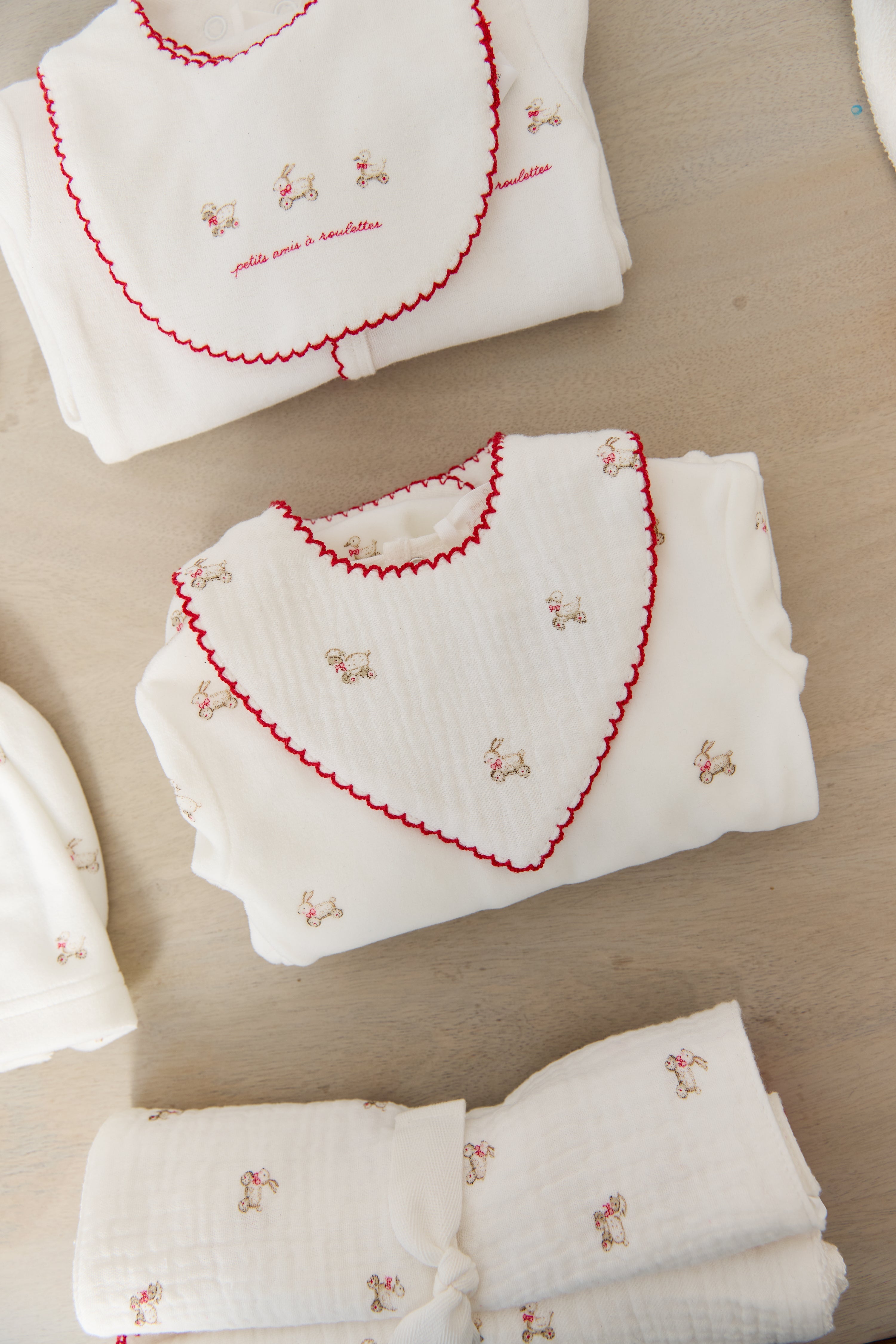Petits Amis Footie - Red