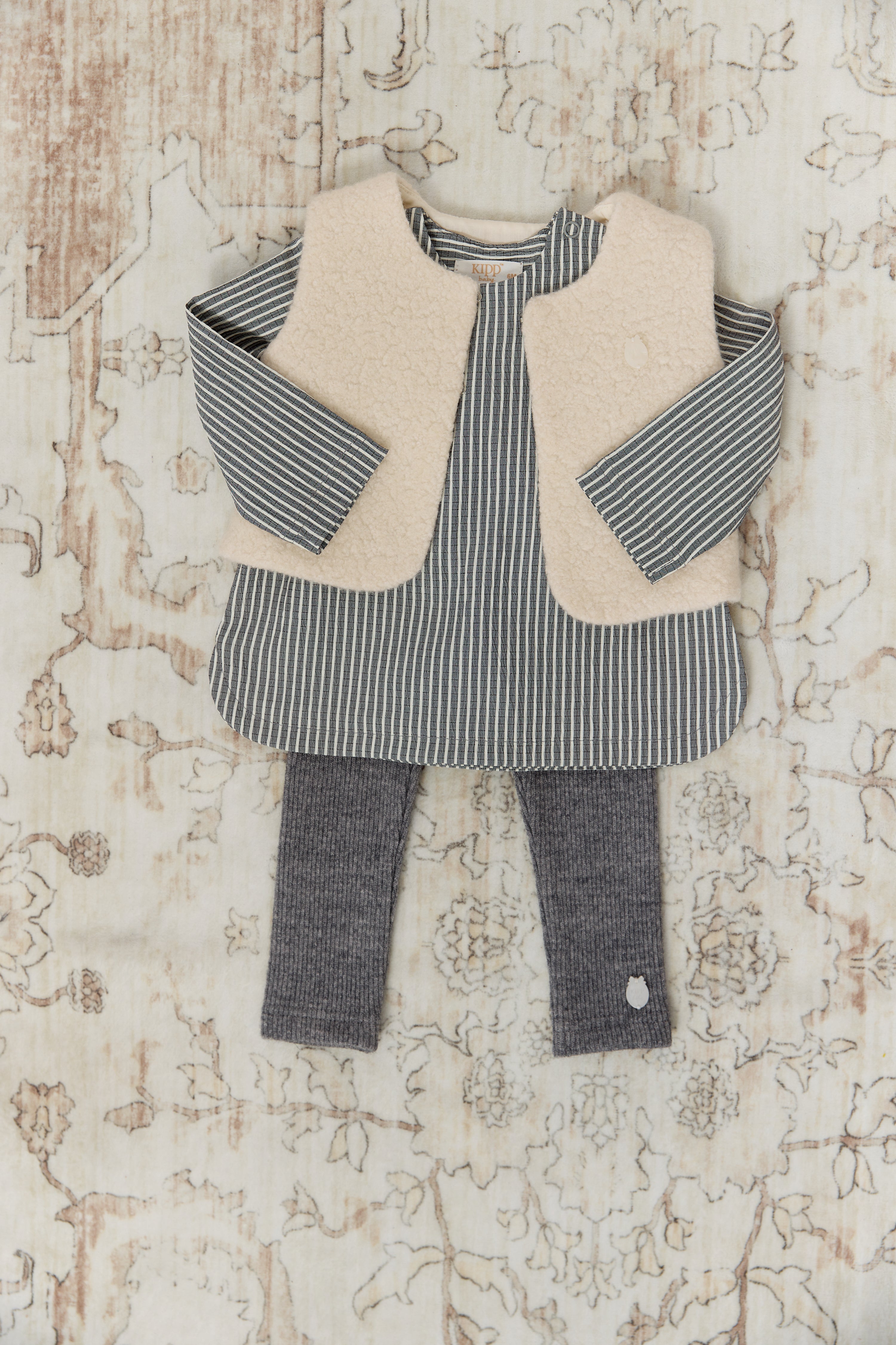 Kb Knit Legging - Grey