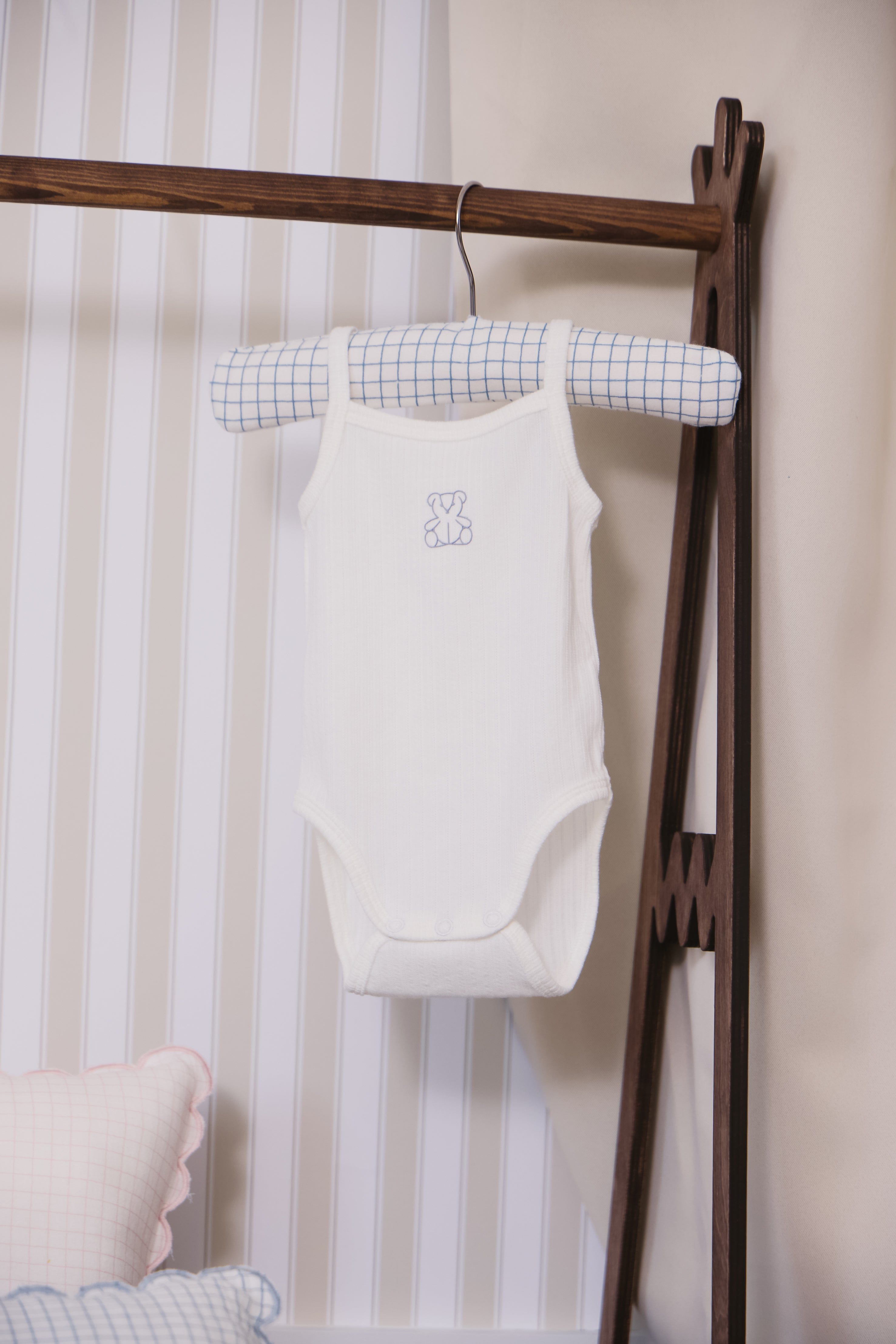 Teddy Au Pane Onesie Set Of 2 - Blue
