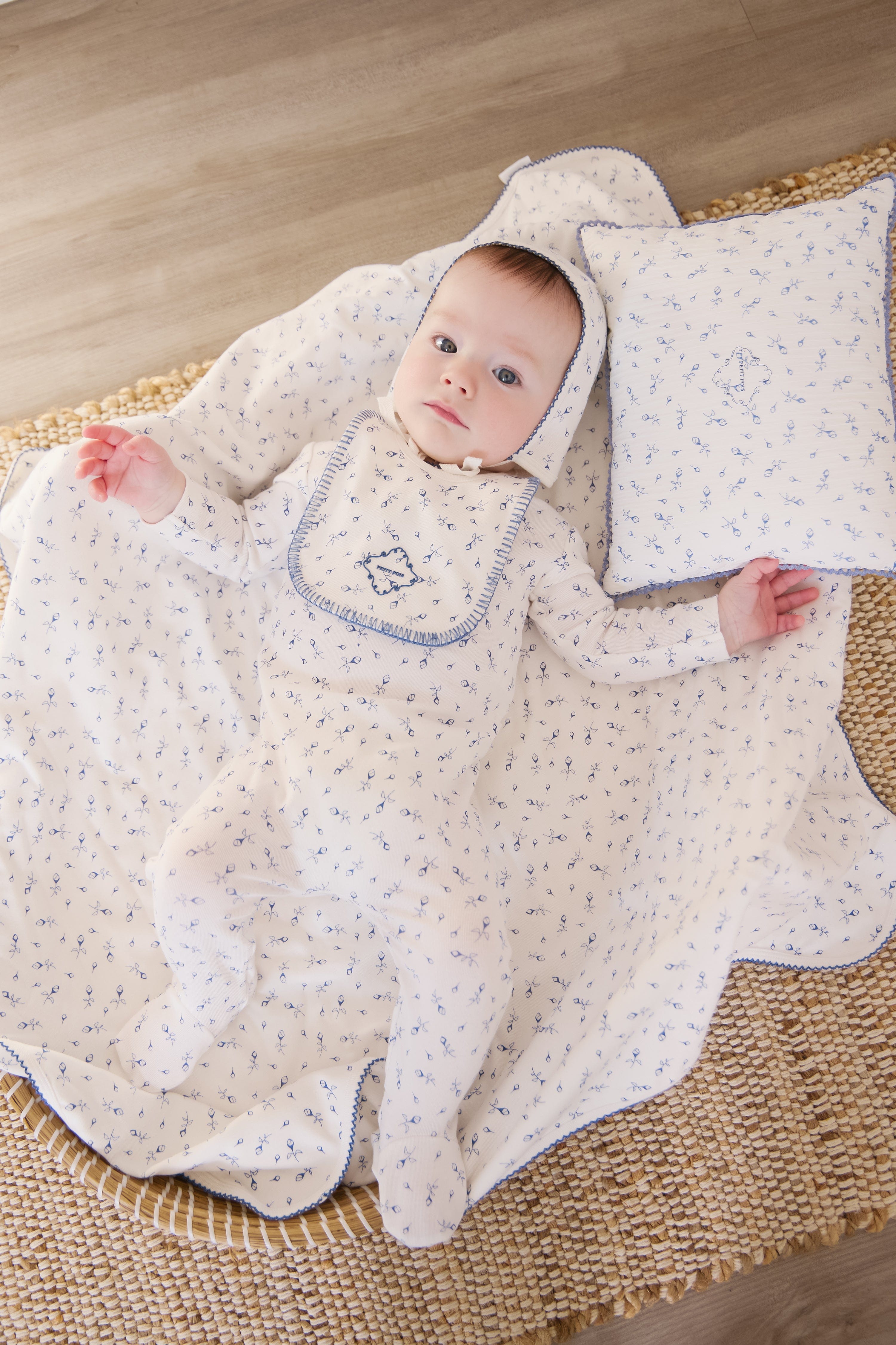 Petit Pois Footie - Blue