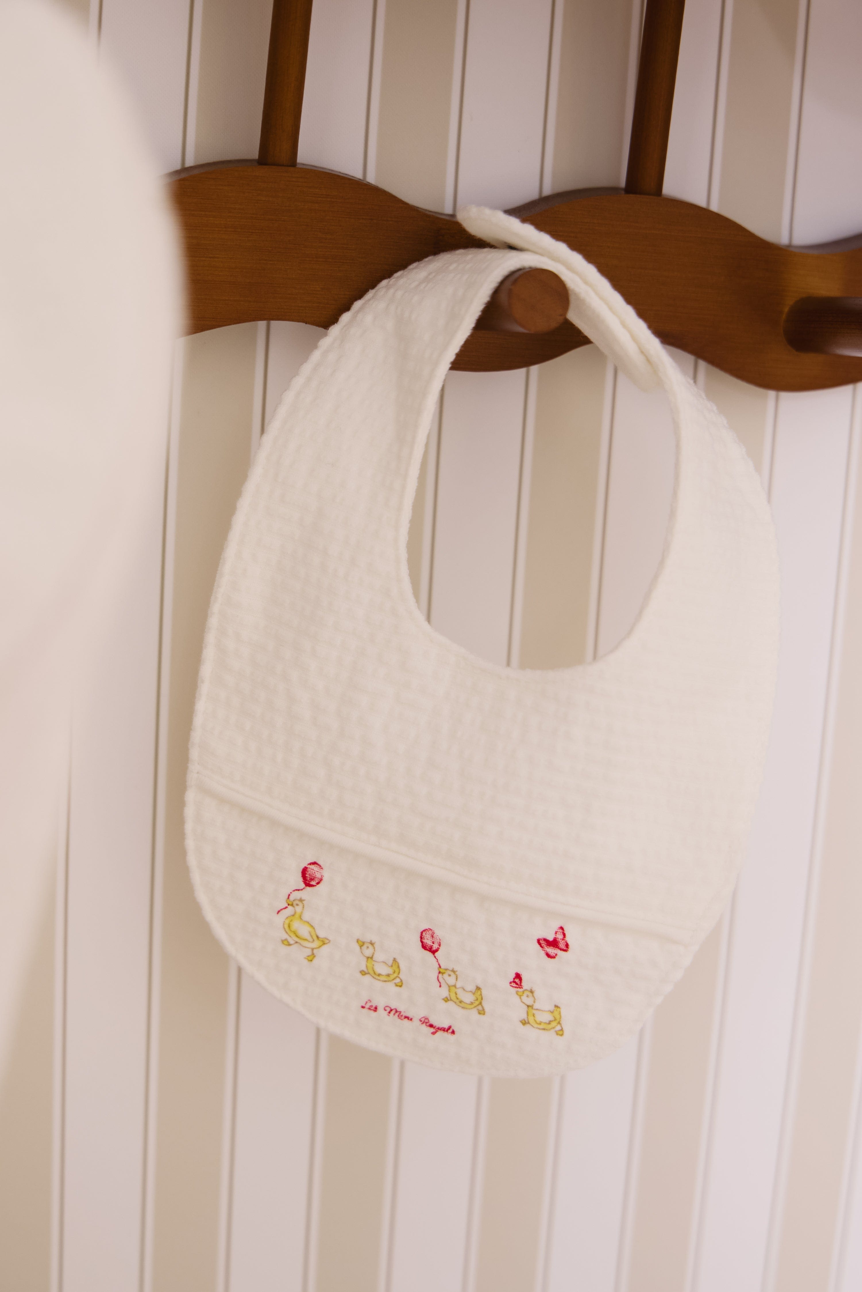 Mini Royals Bib - Red