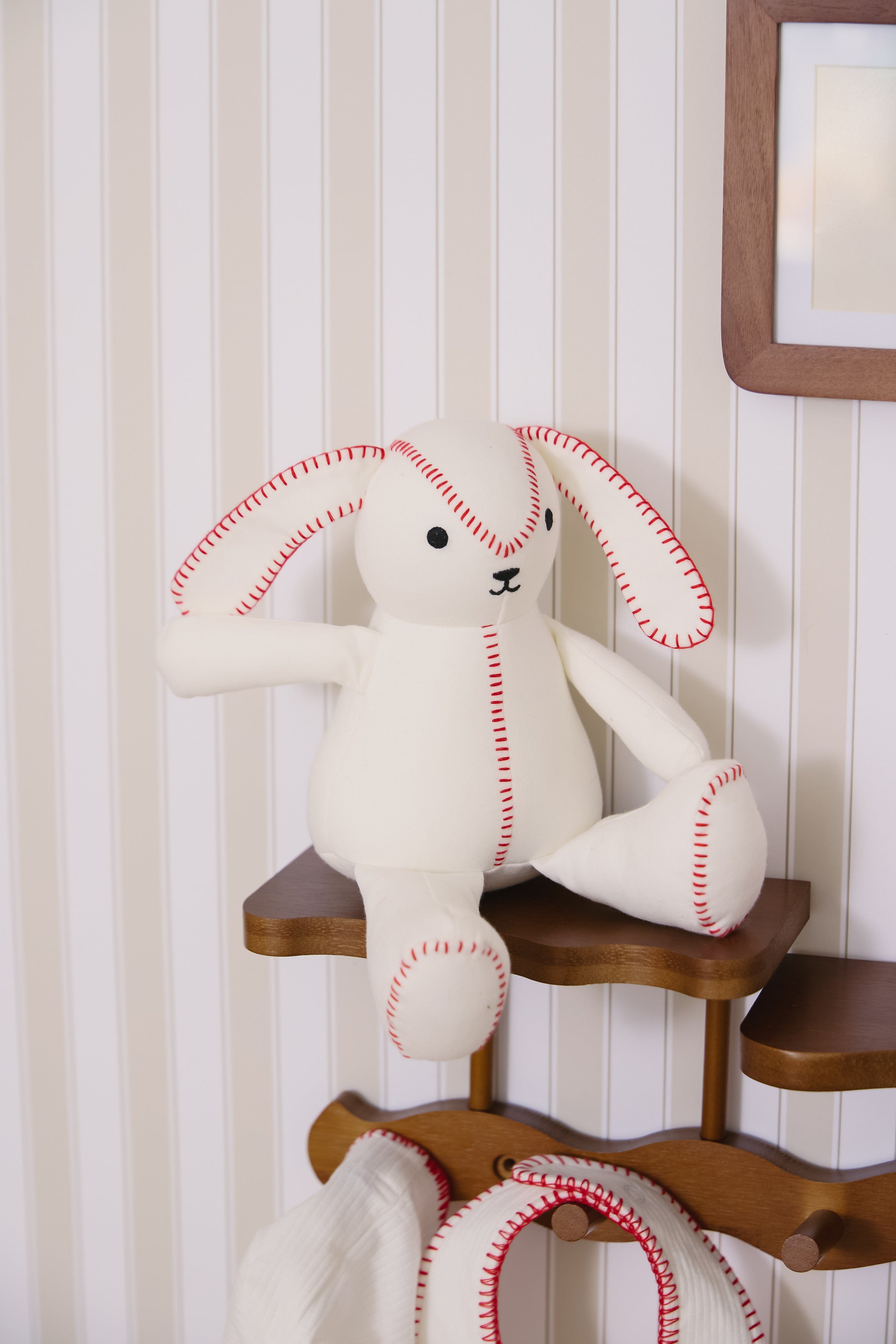 Toile Bunny In A Box - Red