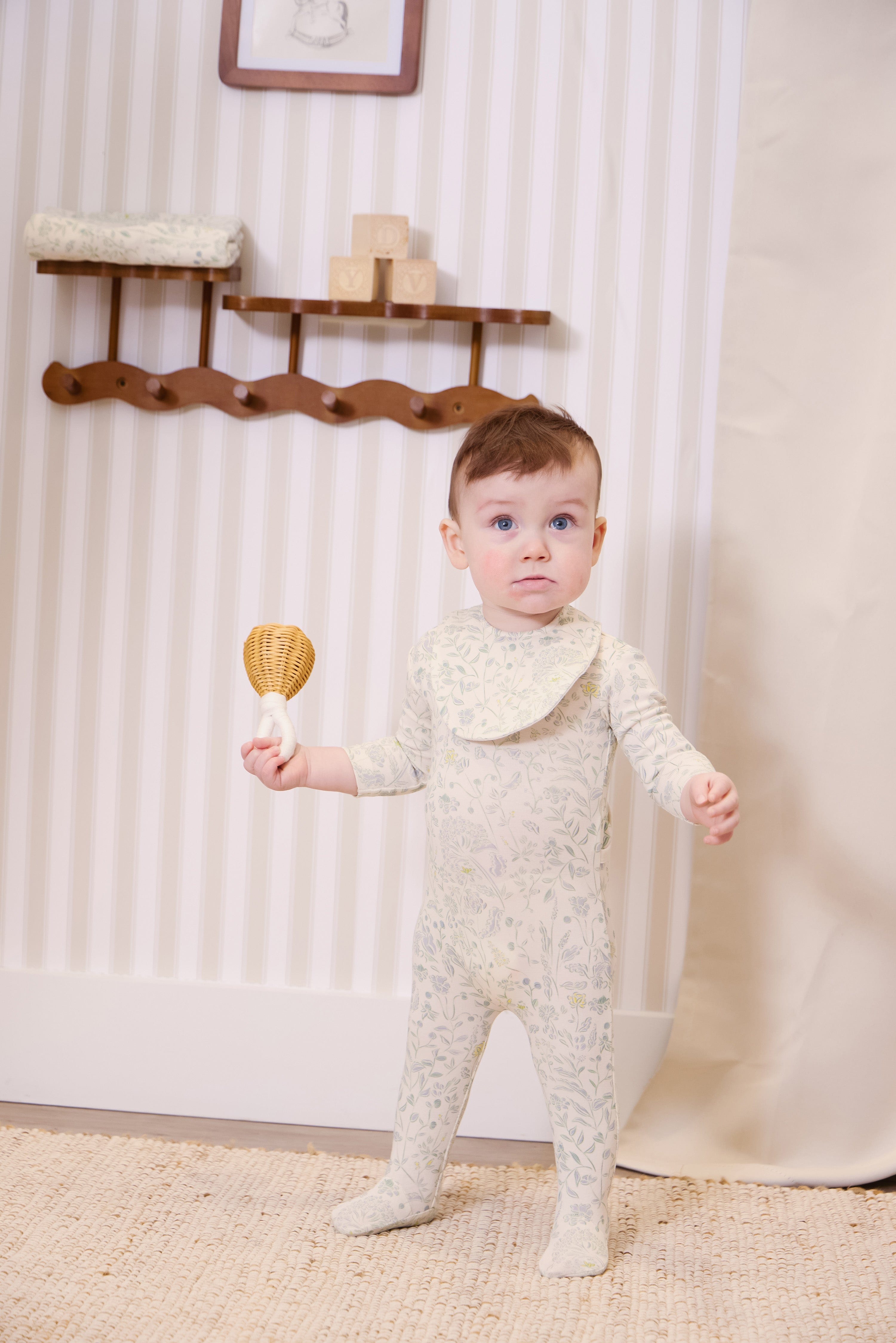 Sprout Footie 3pc Set - Blue