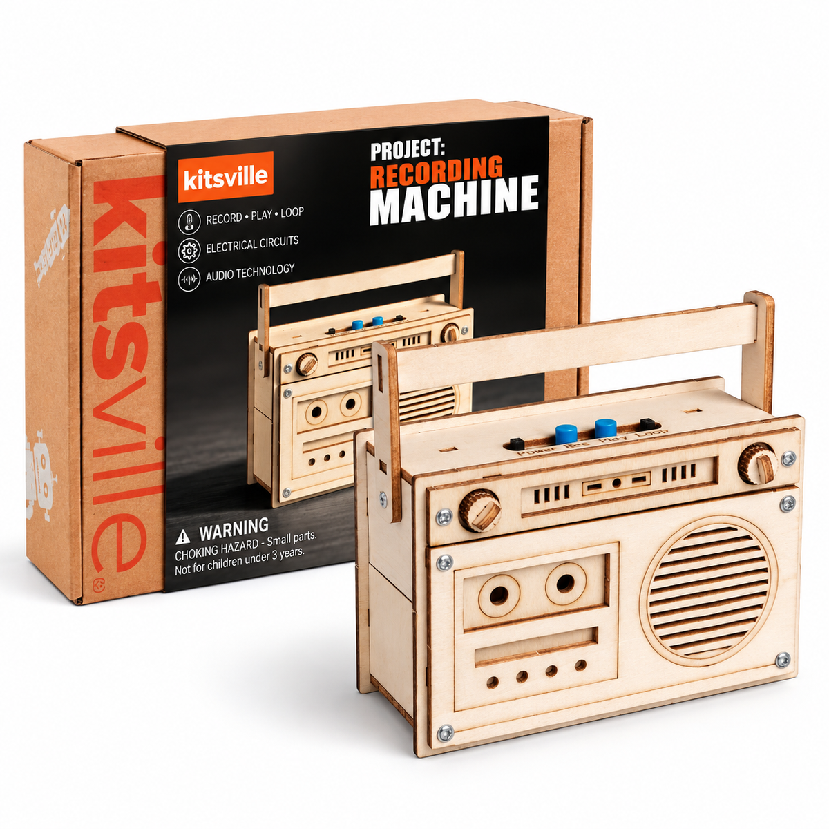Voice Recorder STEM Kit — Record 60 Seconds of Sound