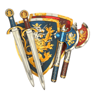 Noble Knight Set · Blue/red
