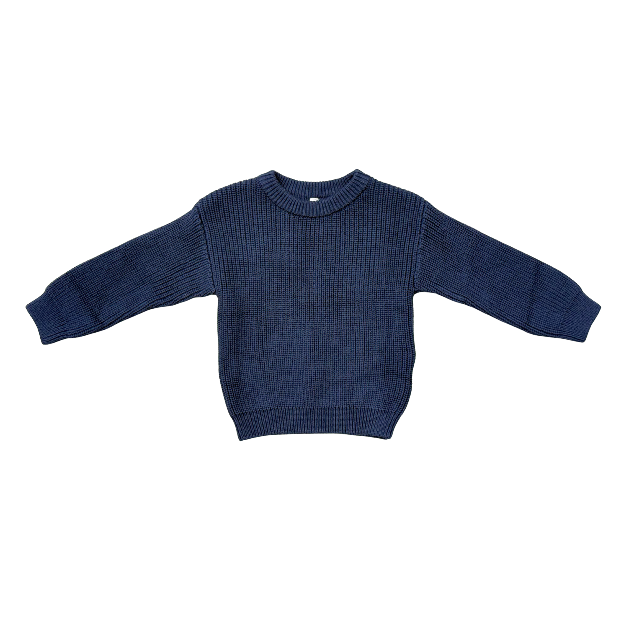 Knit Sweater In Navy