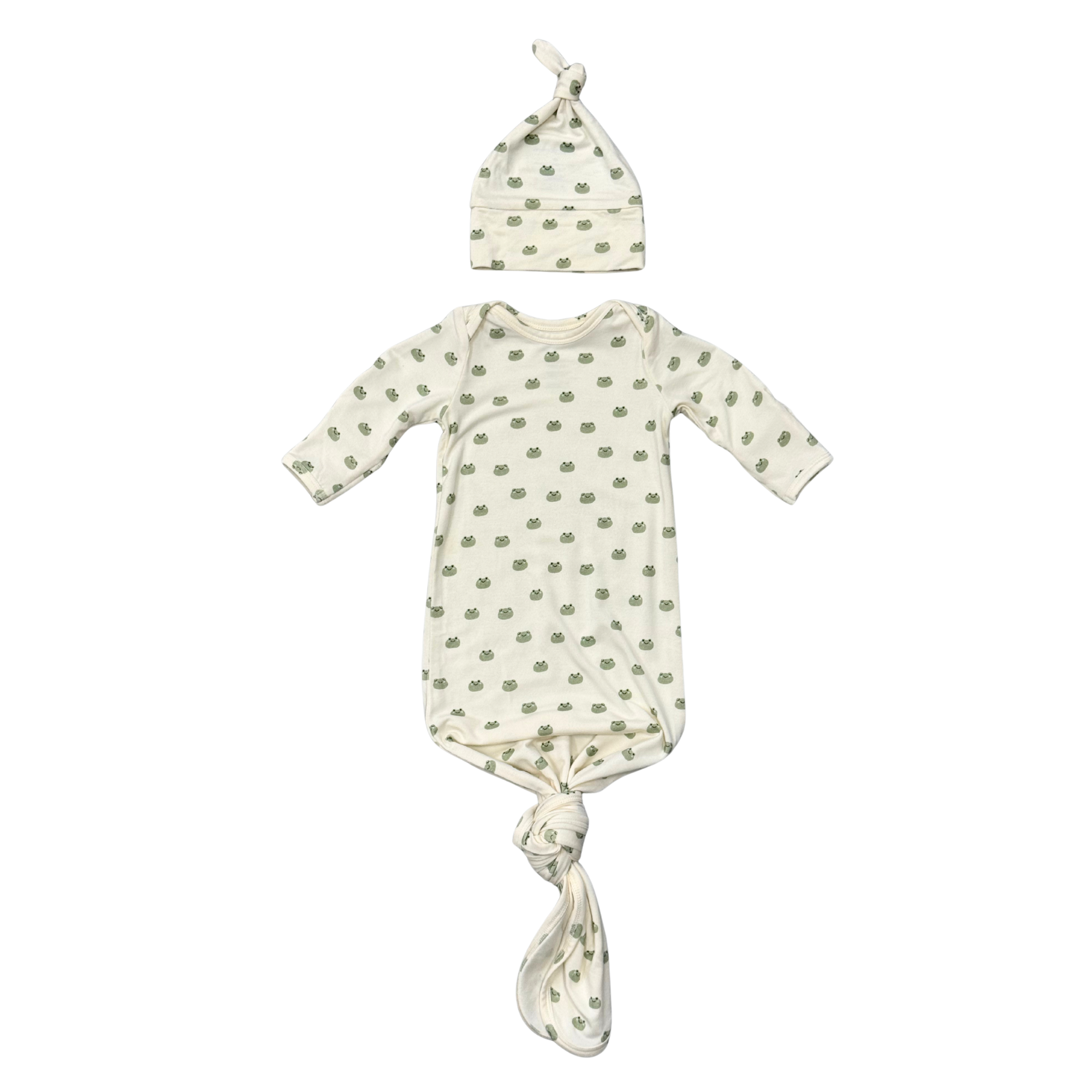 Knotted Sleeper Set In Miniature Frogs