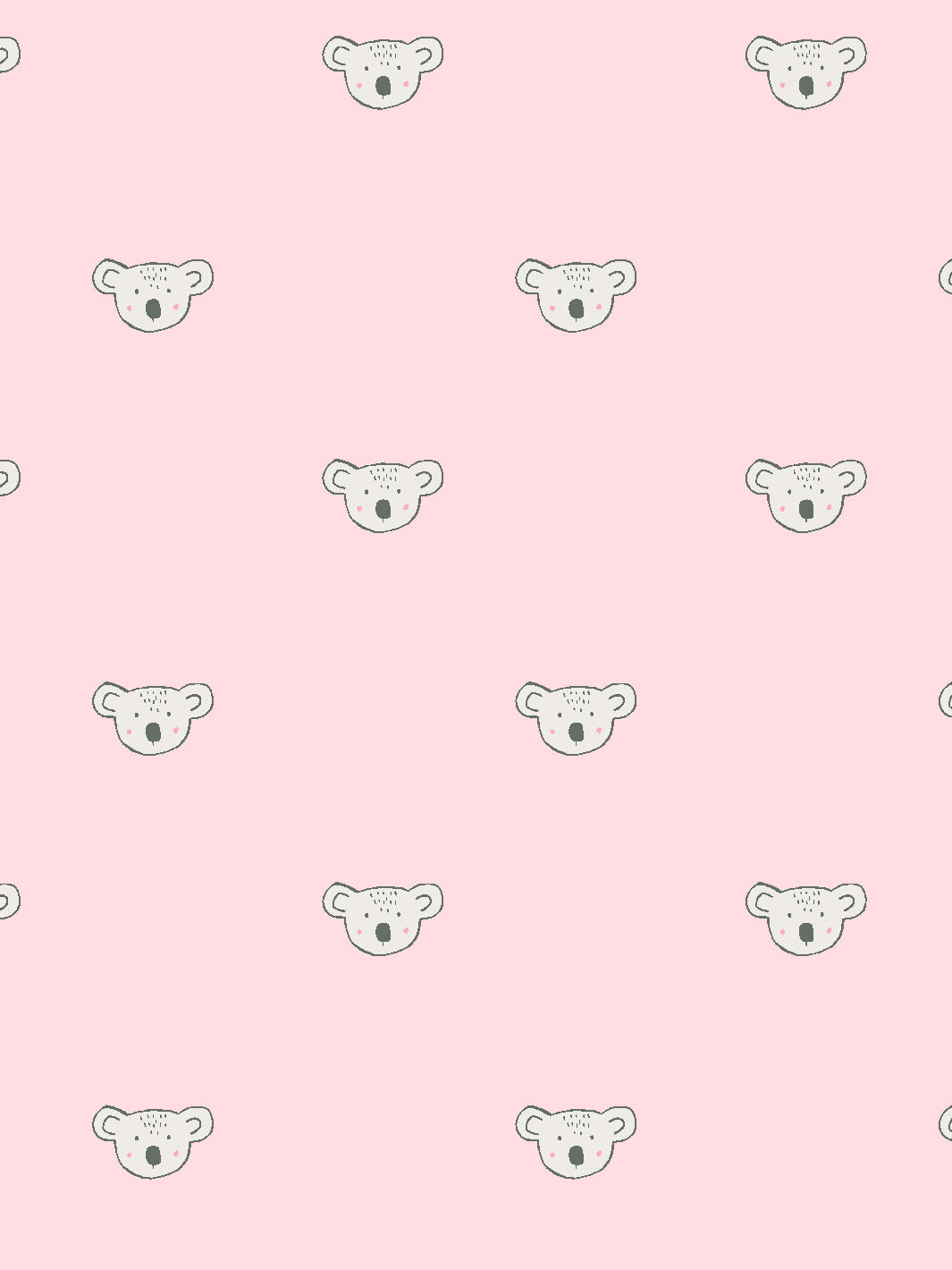 'koala' Wallpaper By Tea Collection - Ballet Slipper