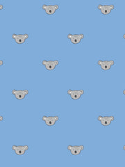 'koala' Wallpaper By Tea Collection - Denim