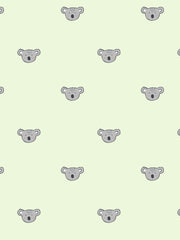'koala' Wallpaper By Tea Collection - Pistachio