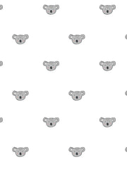 'koala' Wallpaper By Tea Collection - White