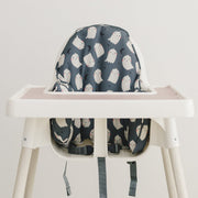 Black Ghost Print Ikea Antilop Cushion Cover - Optional Custom Embroidery!