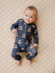 Bamboo Zip Romper | Bear Vibes