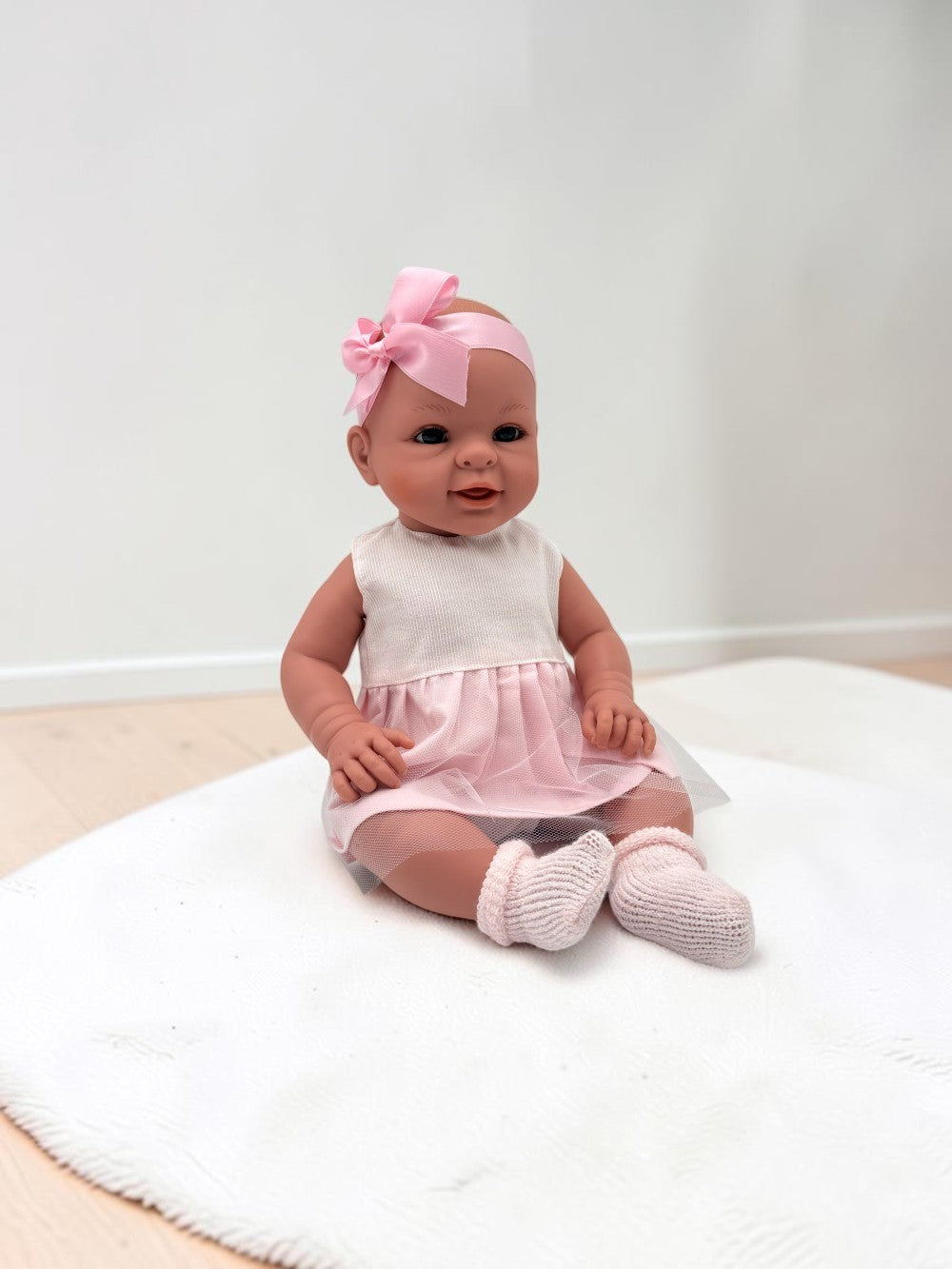 Bebenita 18" Baby Girl Doll | Unscented & Fully Clothed