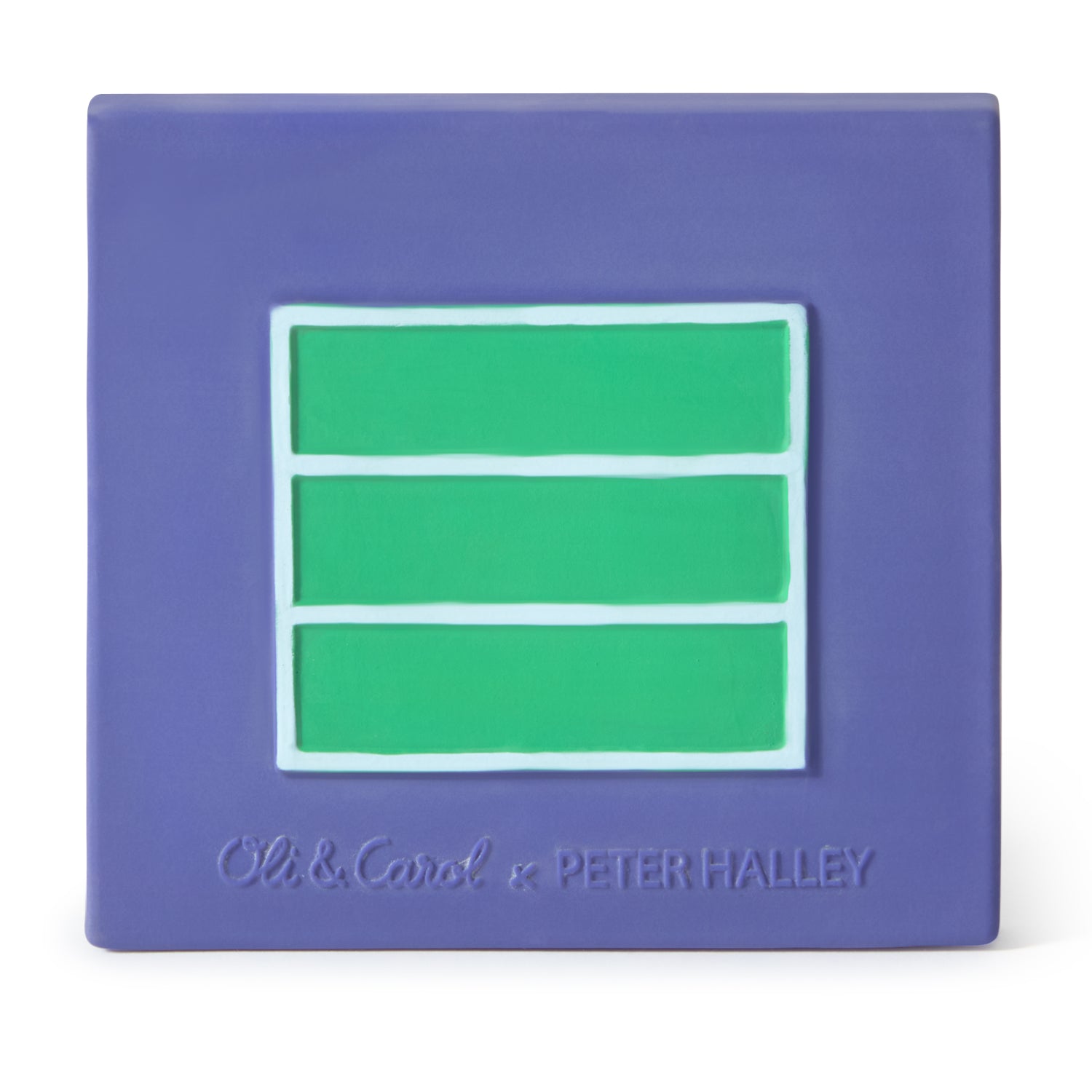 Peter Halley Baby Teether Blue Cell