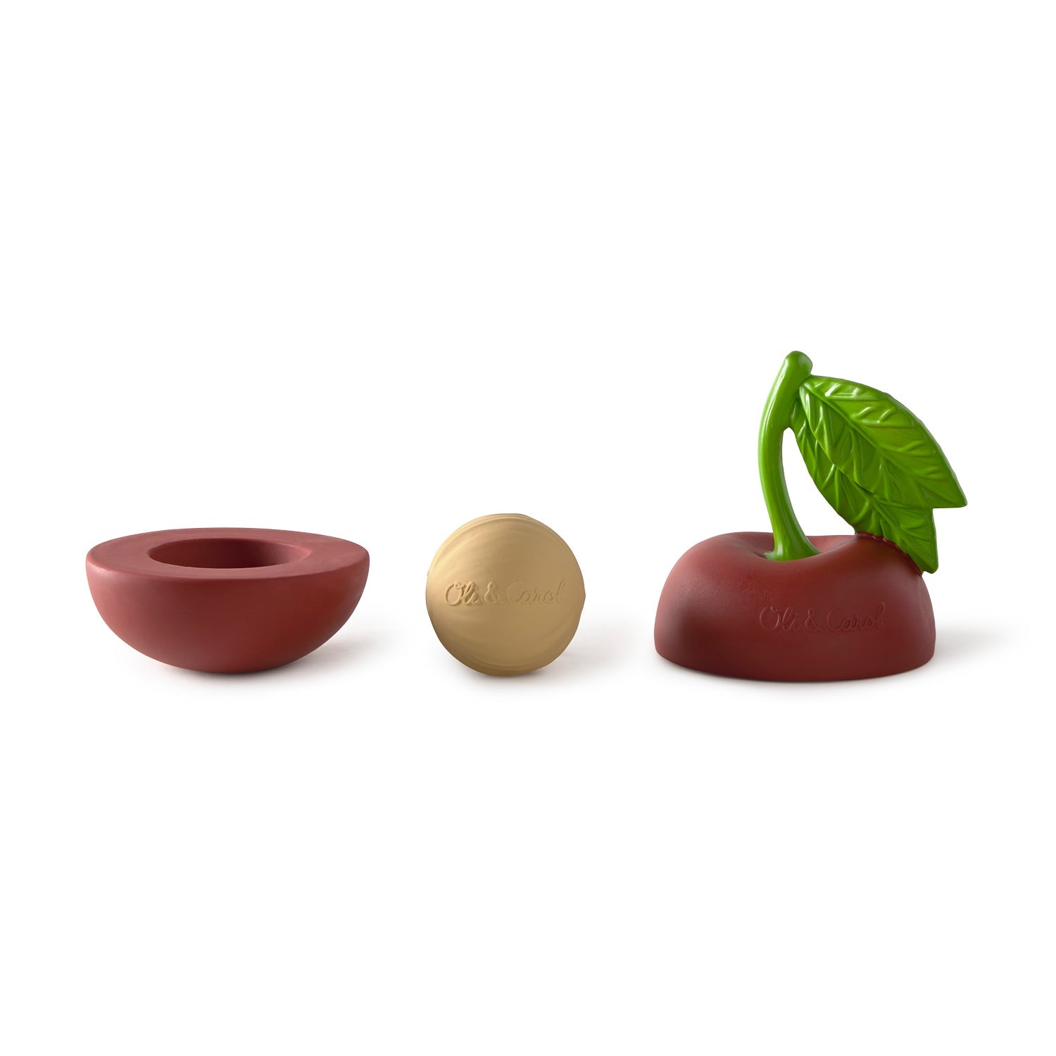 Cherry Stacking Toy & Rattle Ball