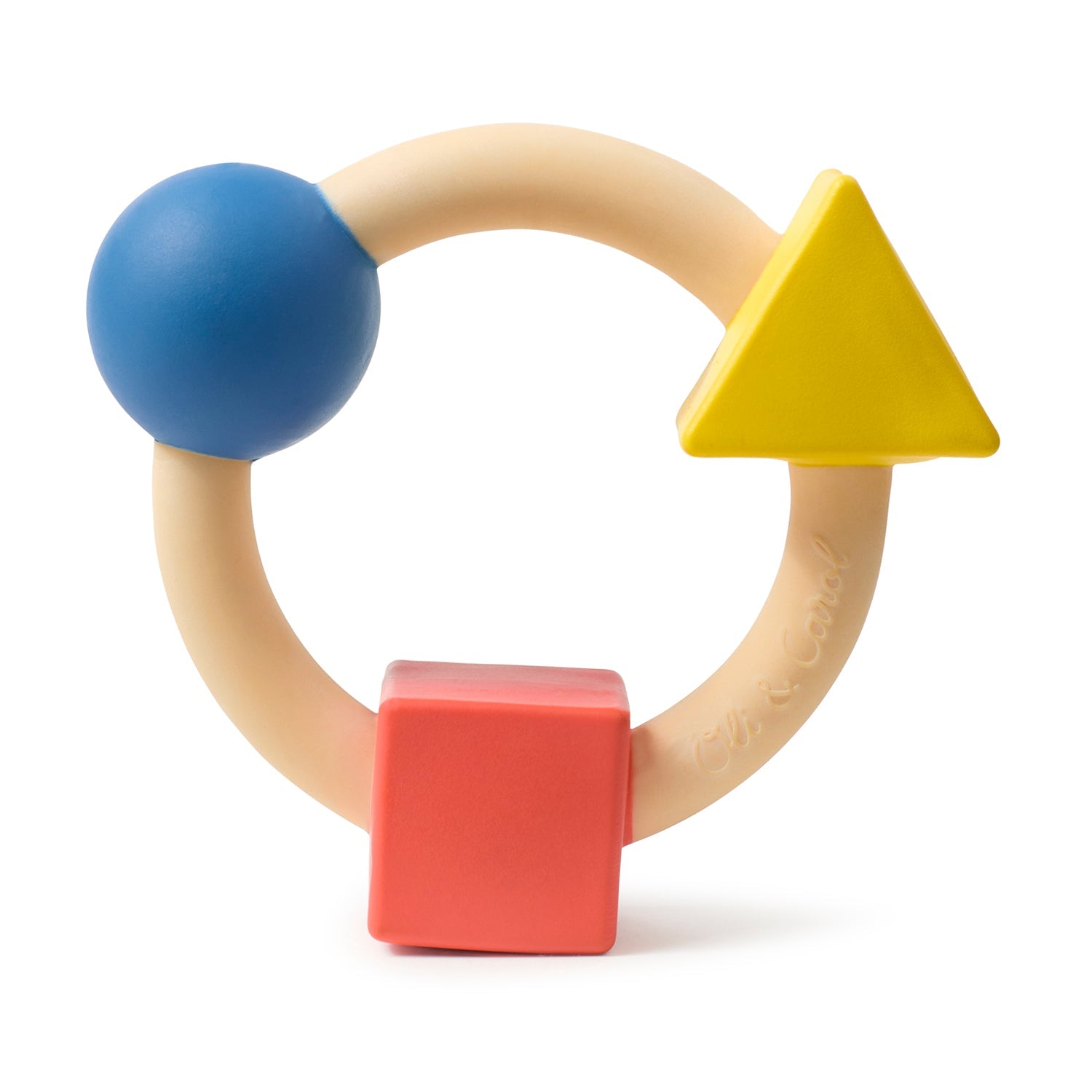 OLI&CAROL Bauhaus Movement Teething Ring Basic