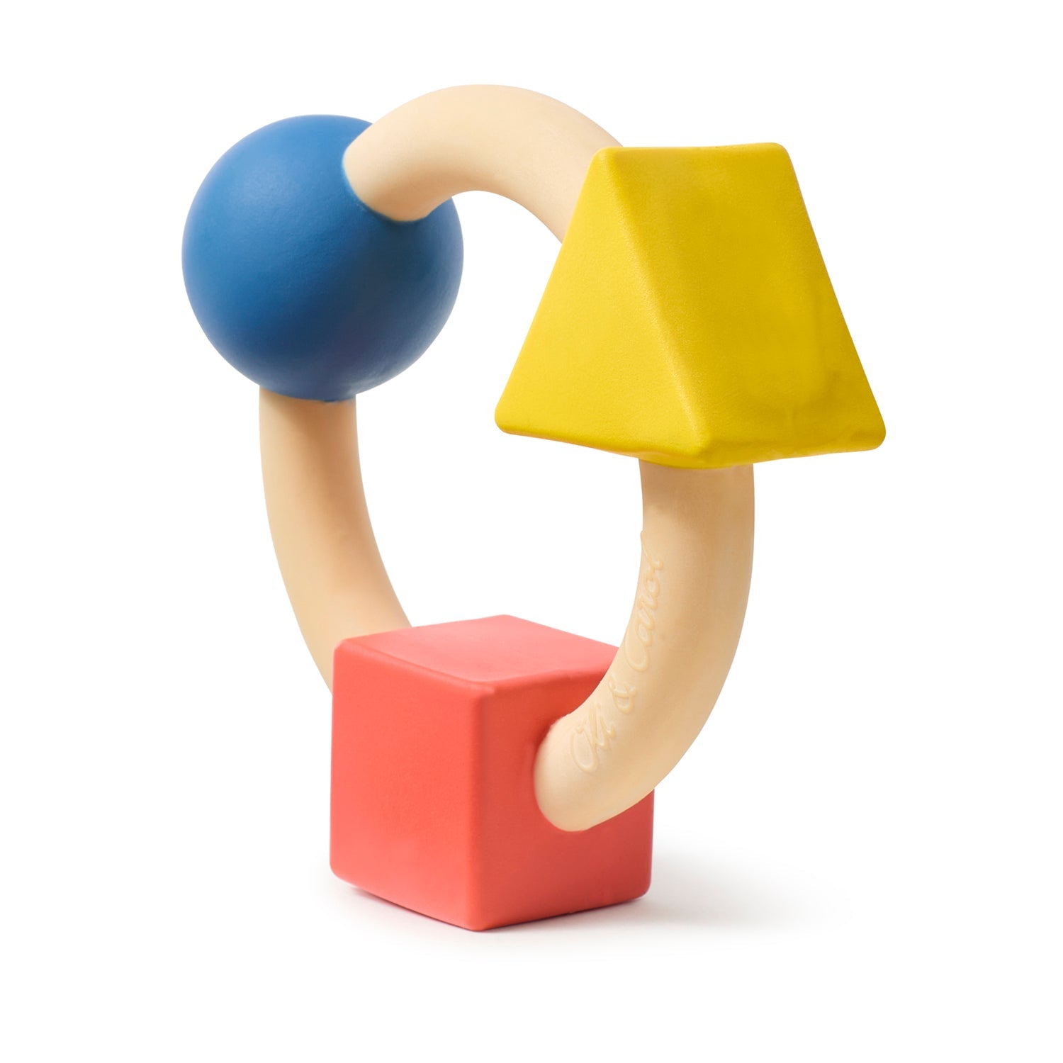 OLI&CAROL Bauhaus Movement Teething Ring Basic