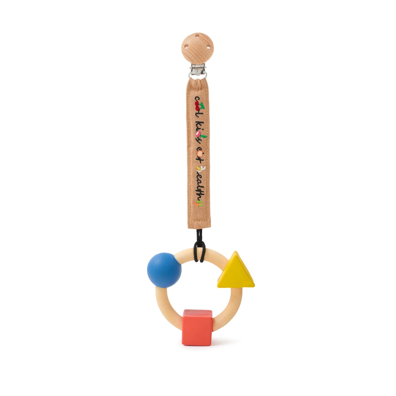 OLI&CAROL Bauhaus Movement Teething Ring Basic