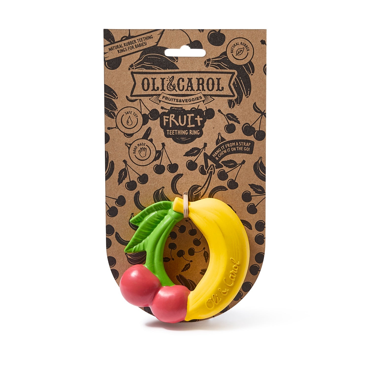 OLI&CAROL Fruit Teething Ring