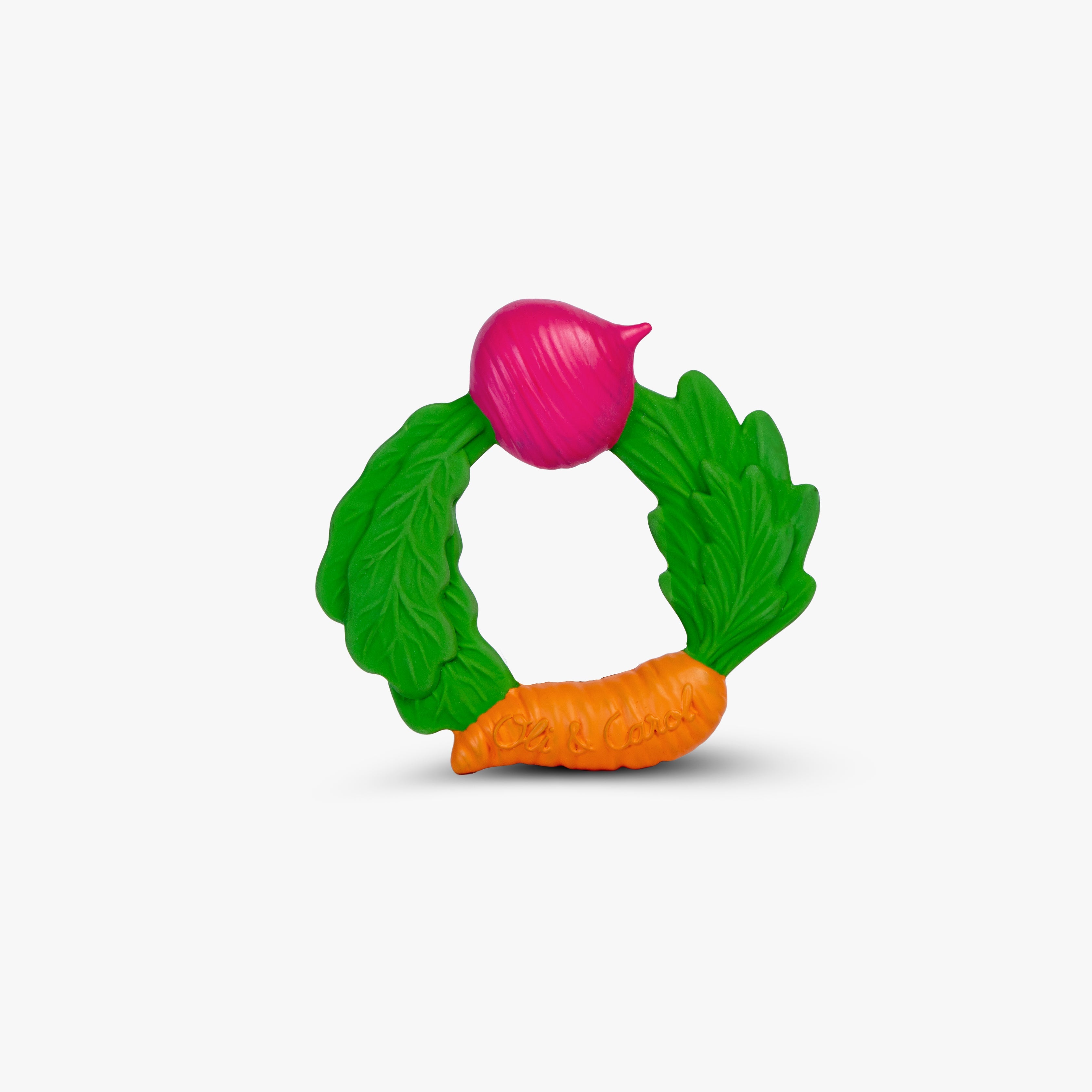 OLI&CAROL Veggie Teething Ring