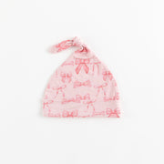 Pink Bows (knotted Hat)