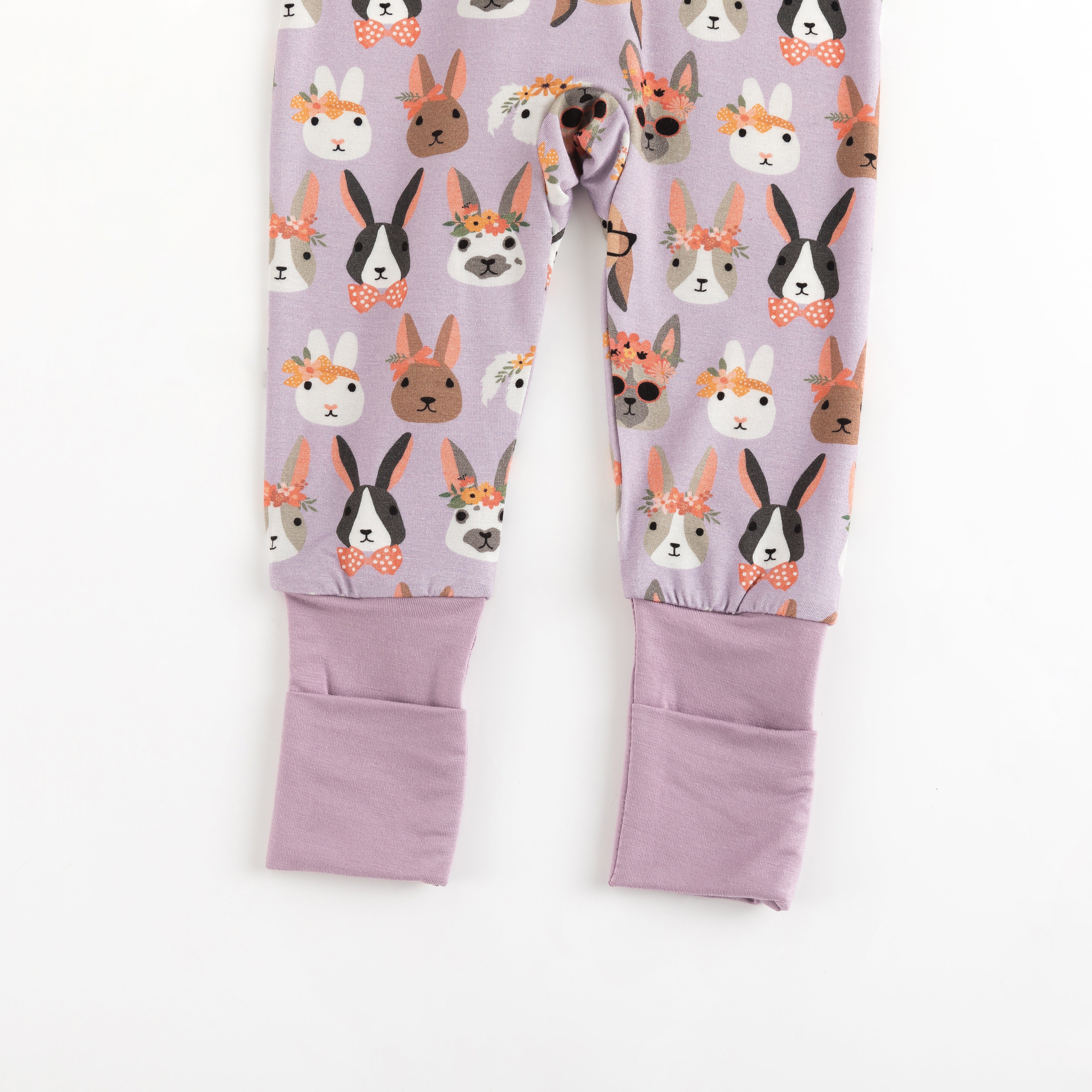 Midsummer Bunnies (convertible Zip Footies)