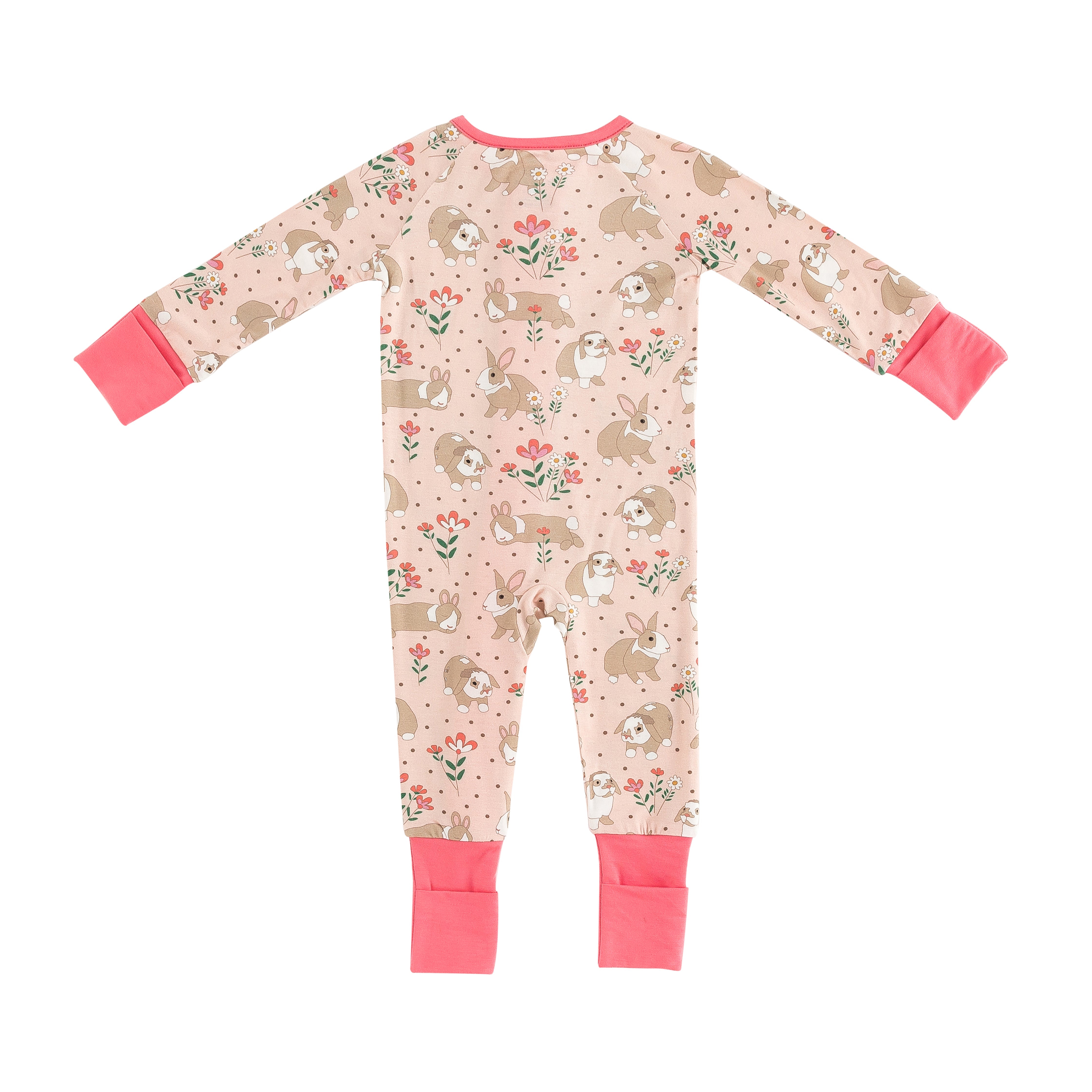 Meadow Bunny (convertible Zip Footies)