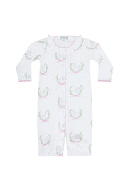 Pink Lamb Print Converter Gown