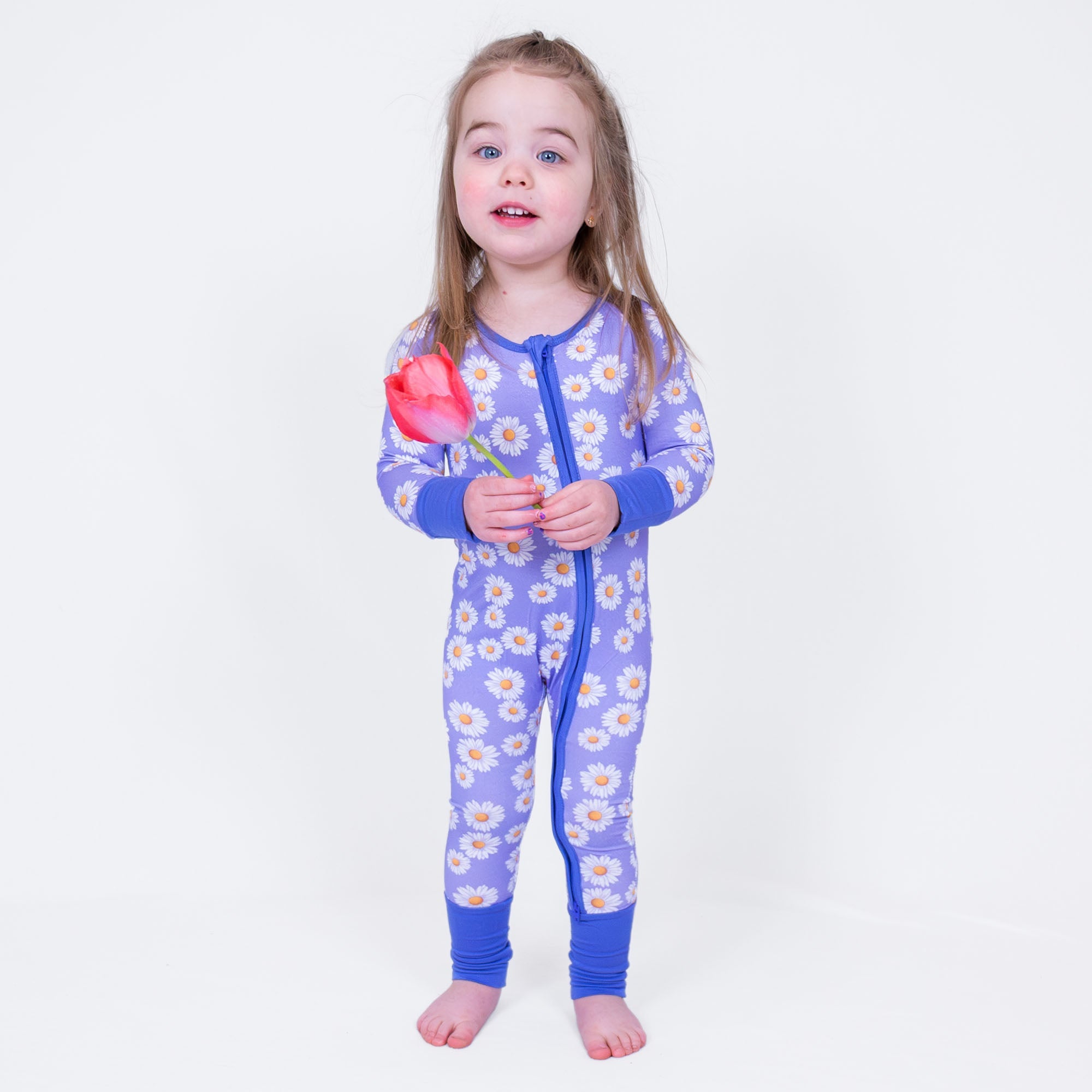 Lazy Daisy Zipper One Piece Pajama