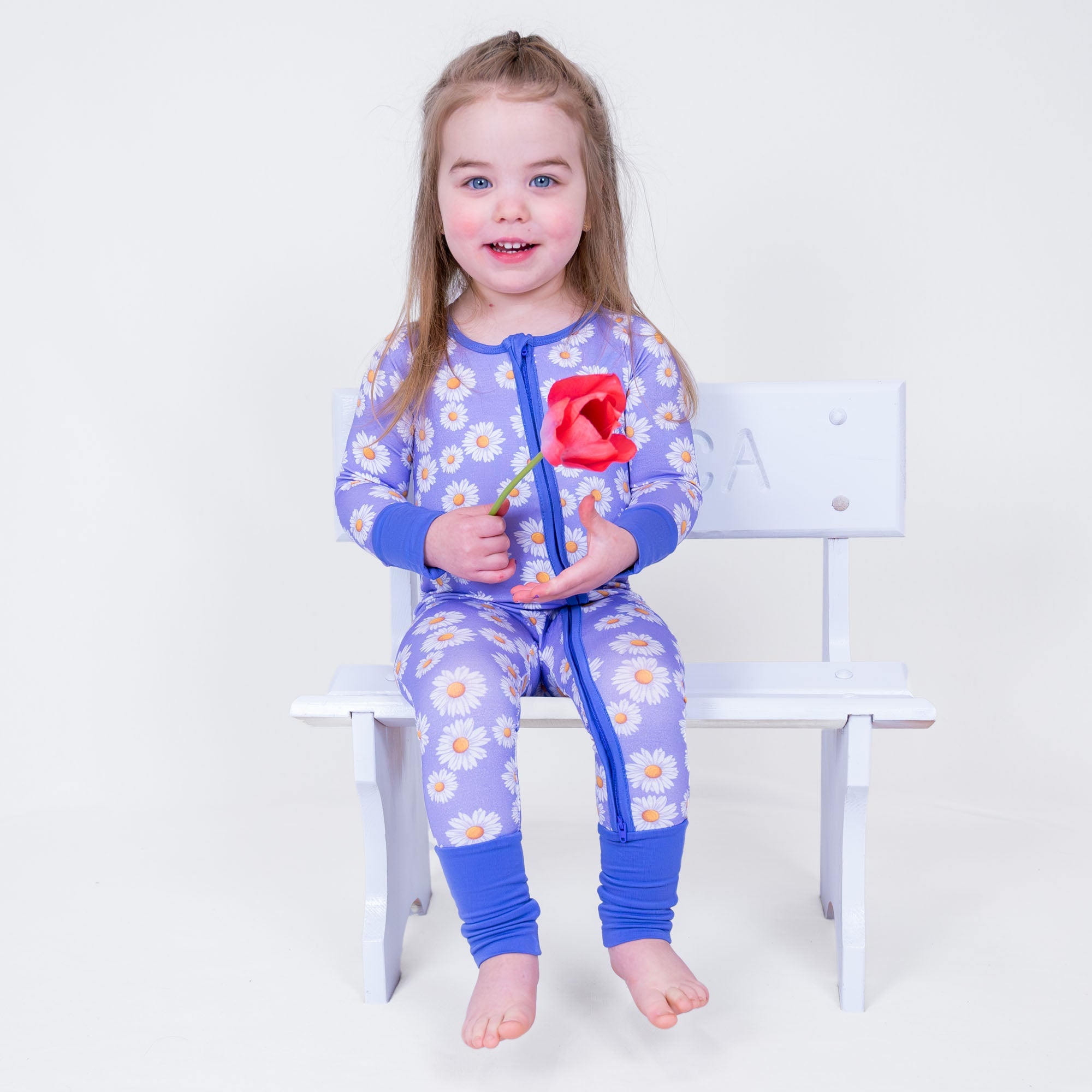 Lazy Daisy Zipper One Piece Pajama
